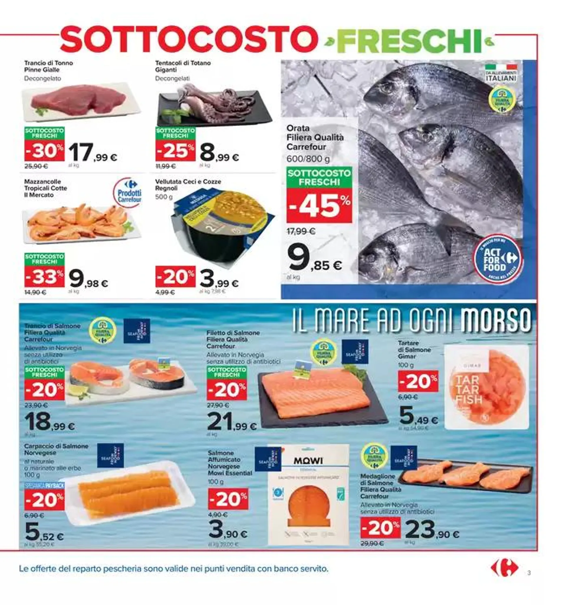 Sottocosto freschi  da 21 ottobre a 31 ottobre di 2024 - Pagina del volantino 3