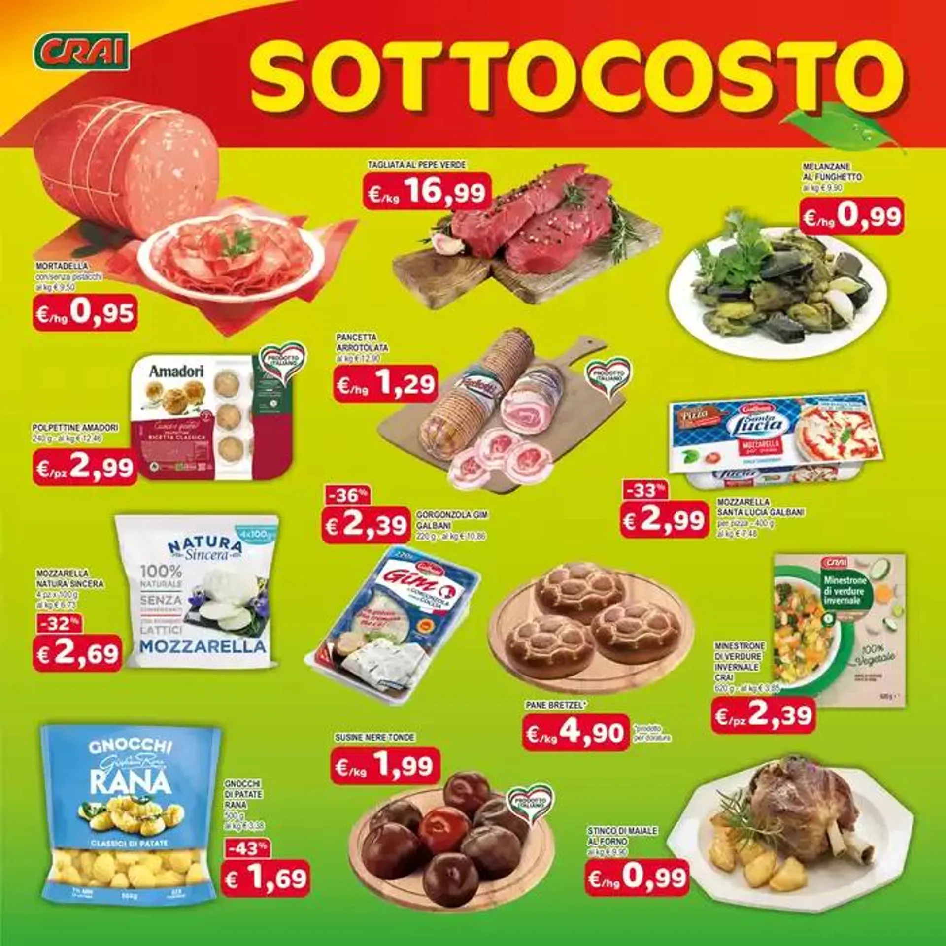 Sottocosto freschi  da 3 ottobre a 16 ottobre di 2024 - Pagina del volantino 2