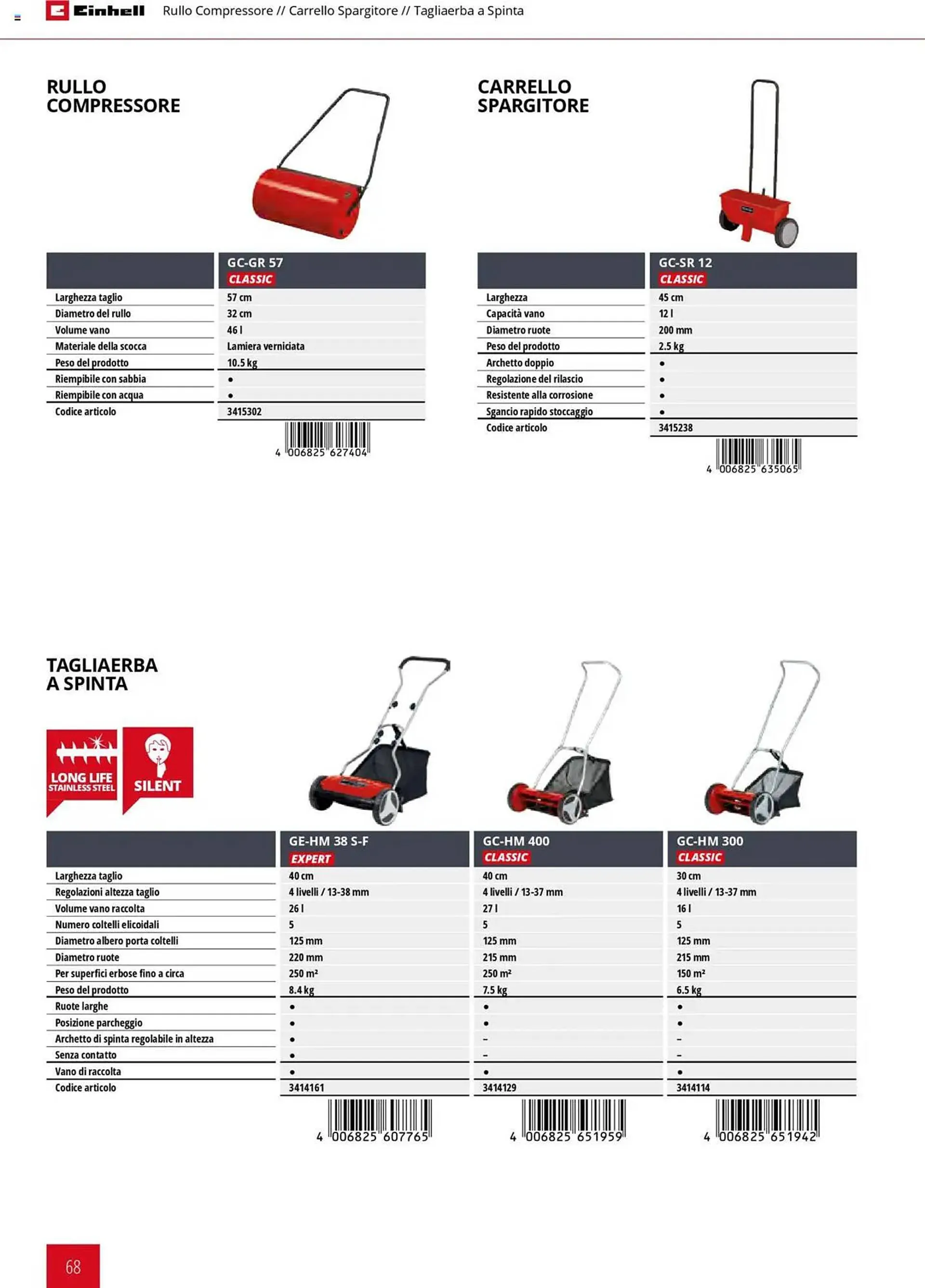 Volantino Einhell da 1 febbraio a 31 dicembre di 2025 - Pagina del volantino 68