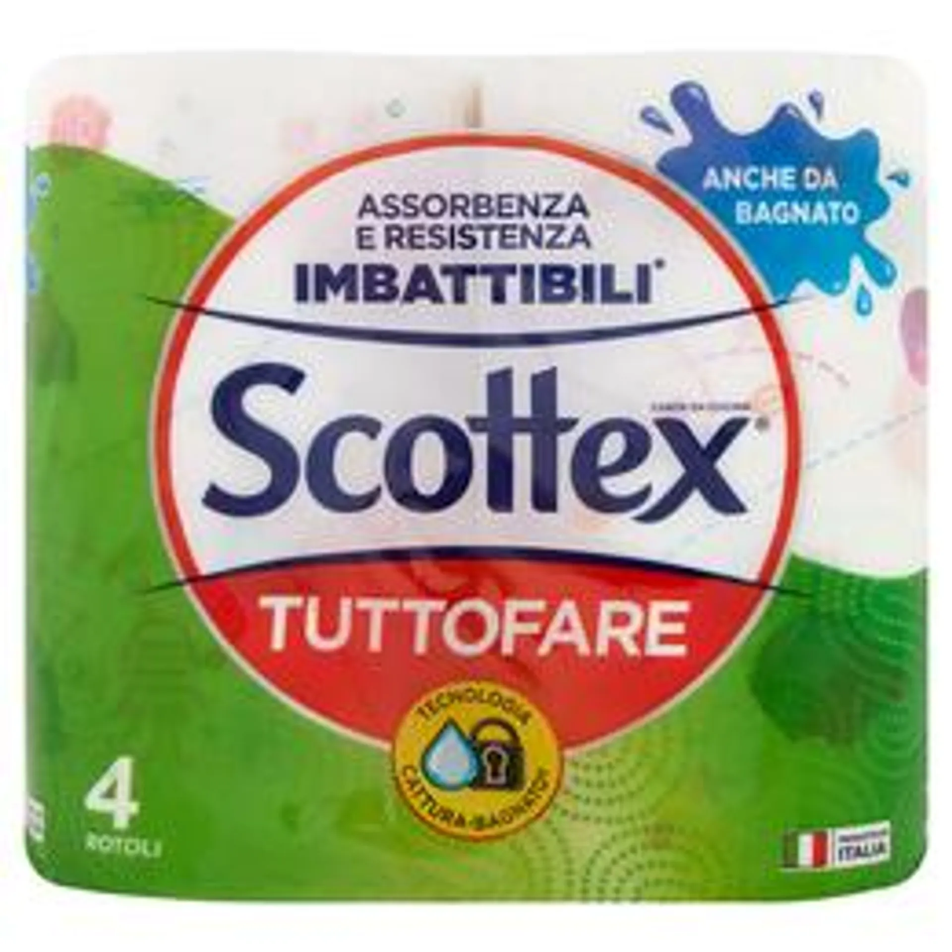 Scottex Tuttofare Carta da Cucina 4 pz