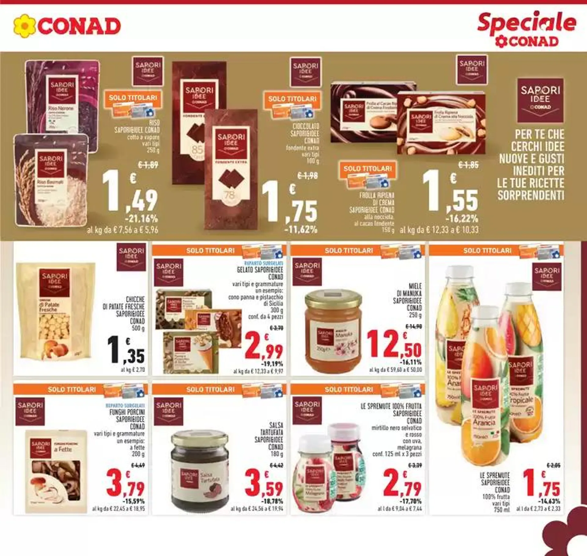 Speciale Conad da 19 settembre a 2 ottobre di 2024 - Pagina del volantino 3