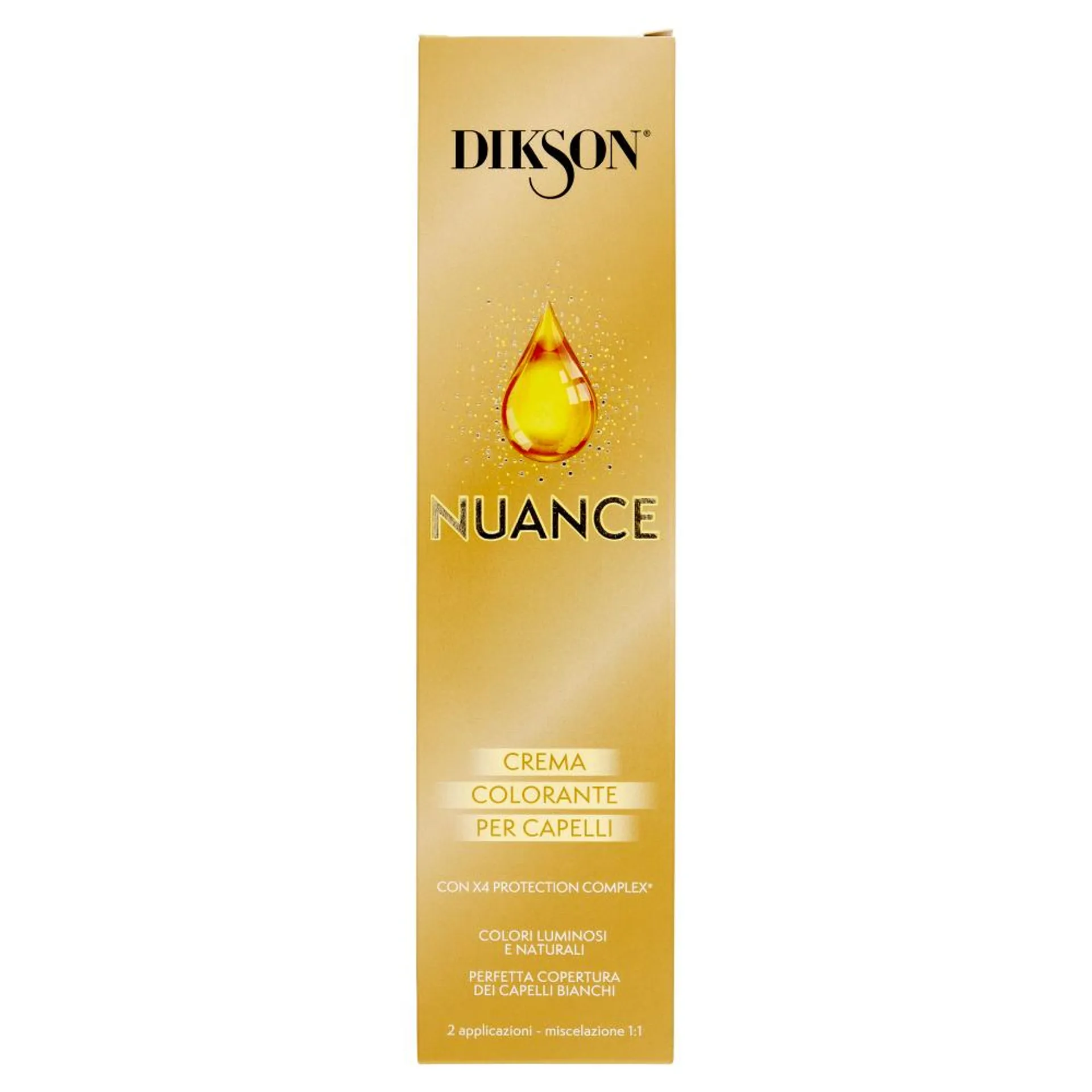 Dikson Nuance Crema Colorante per Capelli 6N - 6.0 Biondo Scuro 100 ml