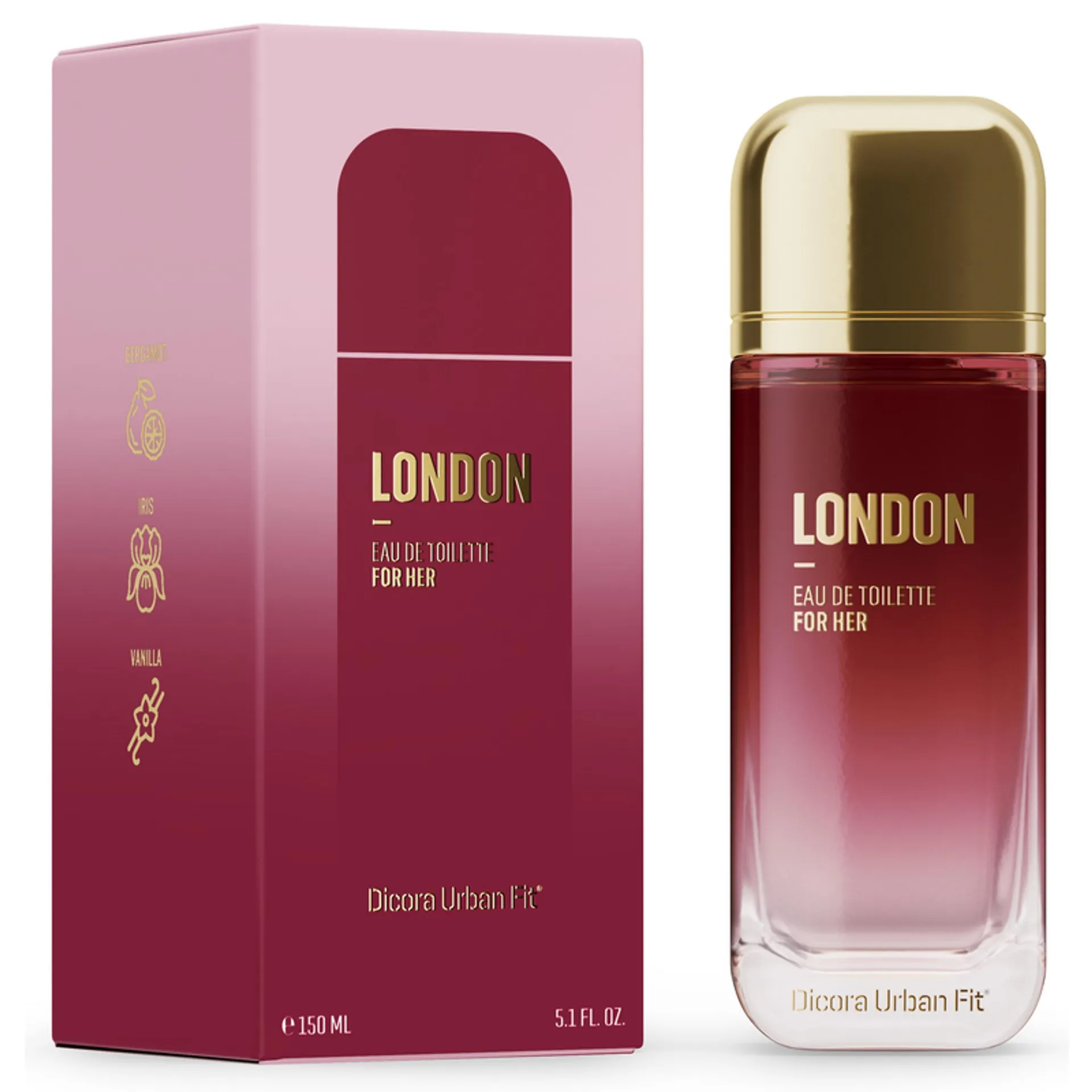 DICORA URBAN FIT LONDON FOR HER EDT 150 ML