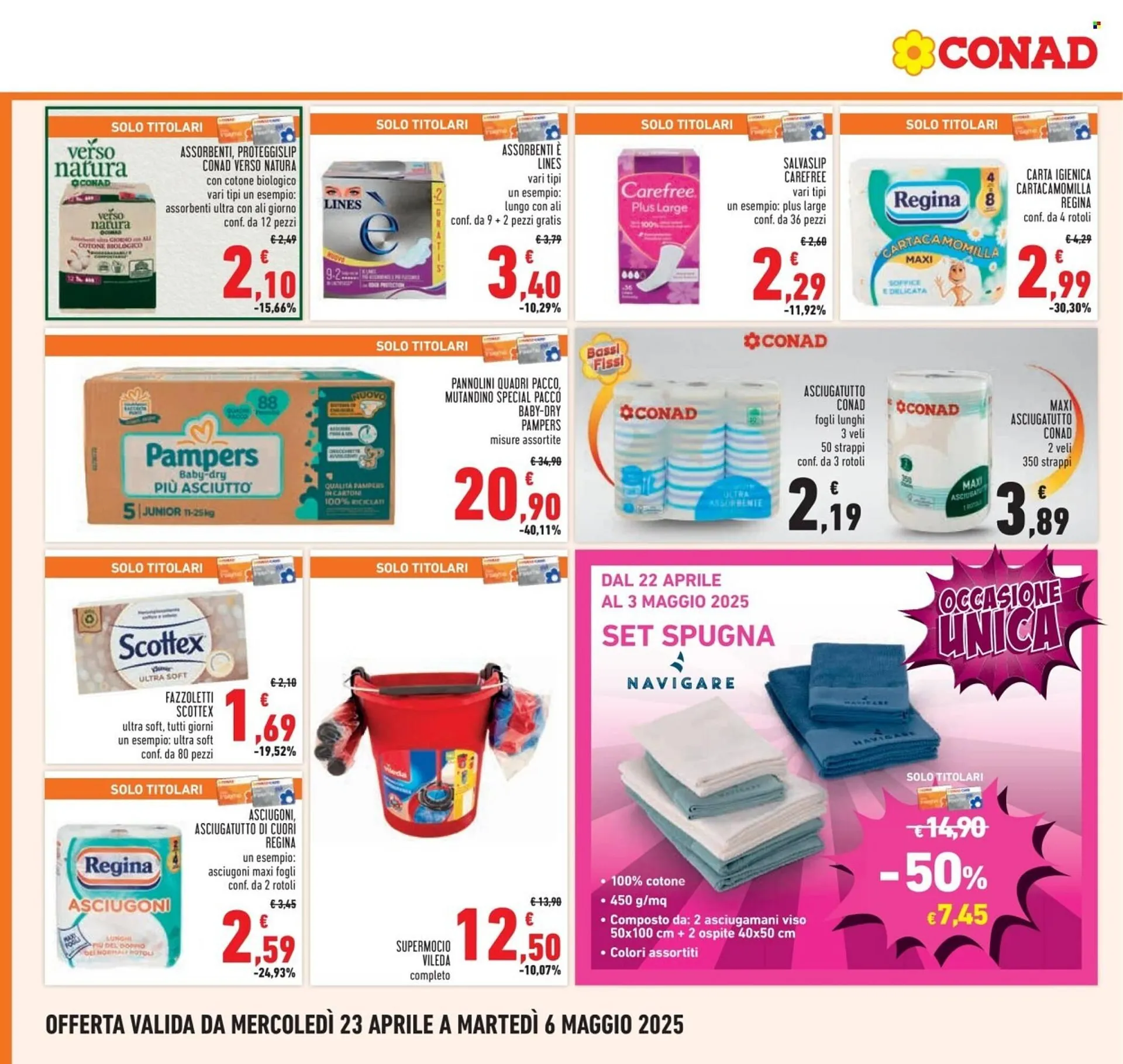Volantino Conad da 23 aprile a 6 maggio di 2025 - Pagina del volantino 22
