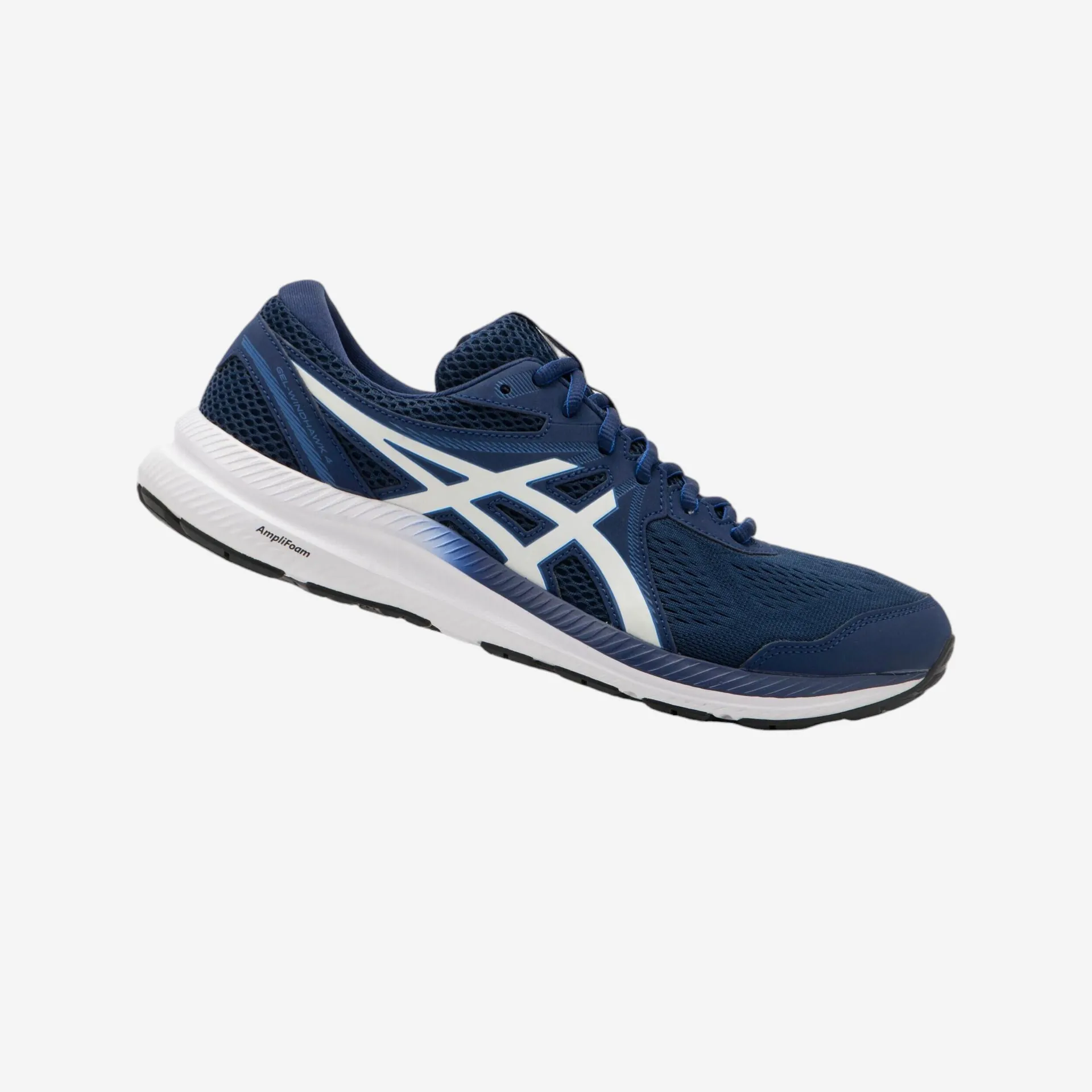 Scarpe running uomo Asics GEL WINDHAWK 4 blu-bianco