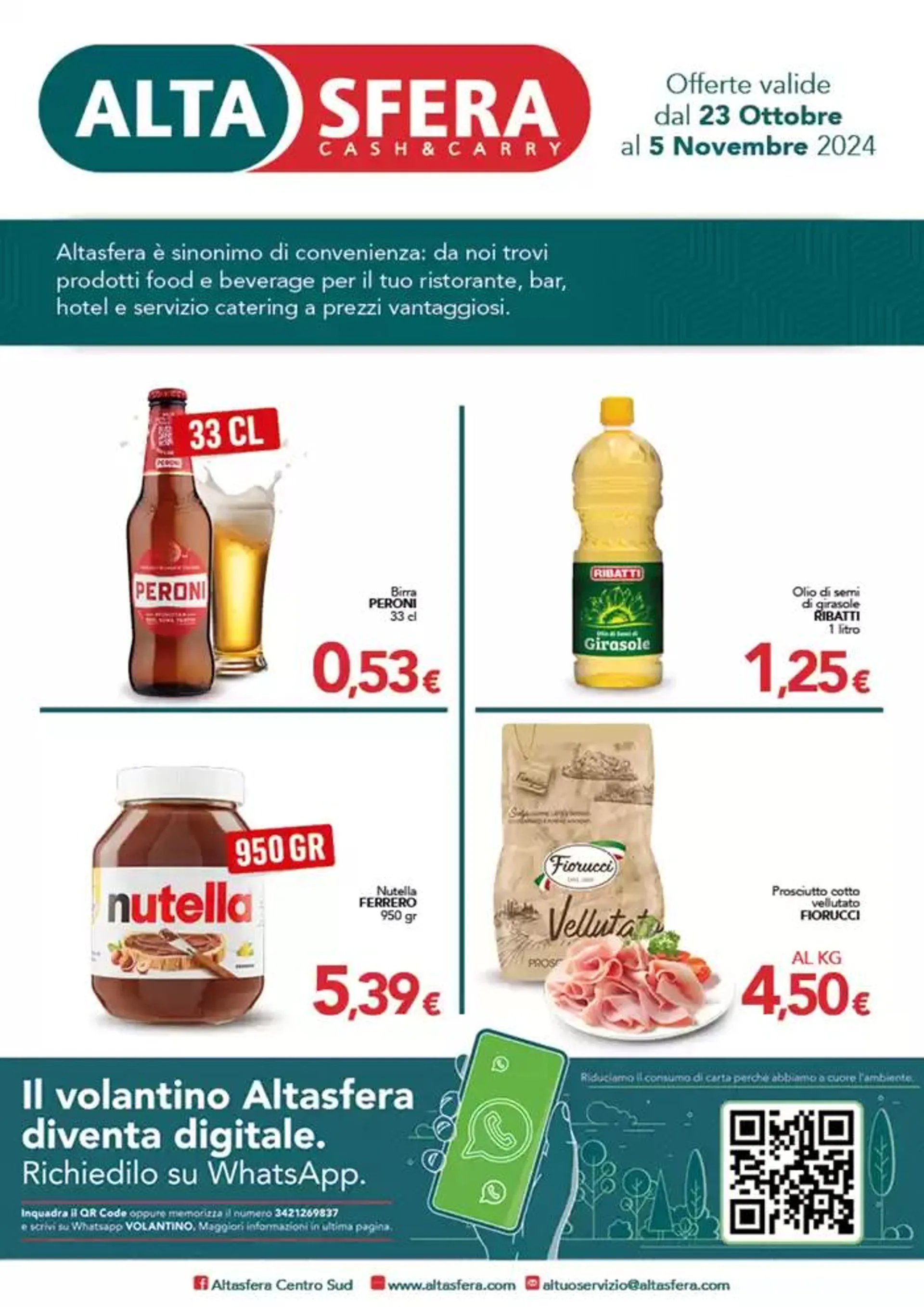 Offerte valide 23 ottobre al 5 novembre 2024 - 1