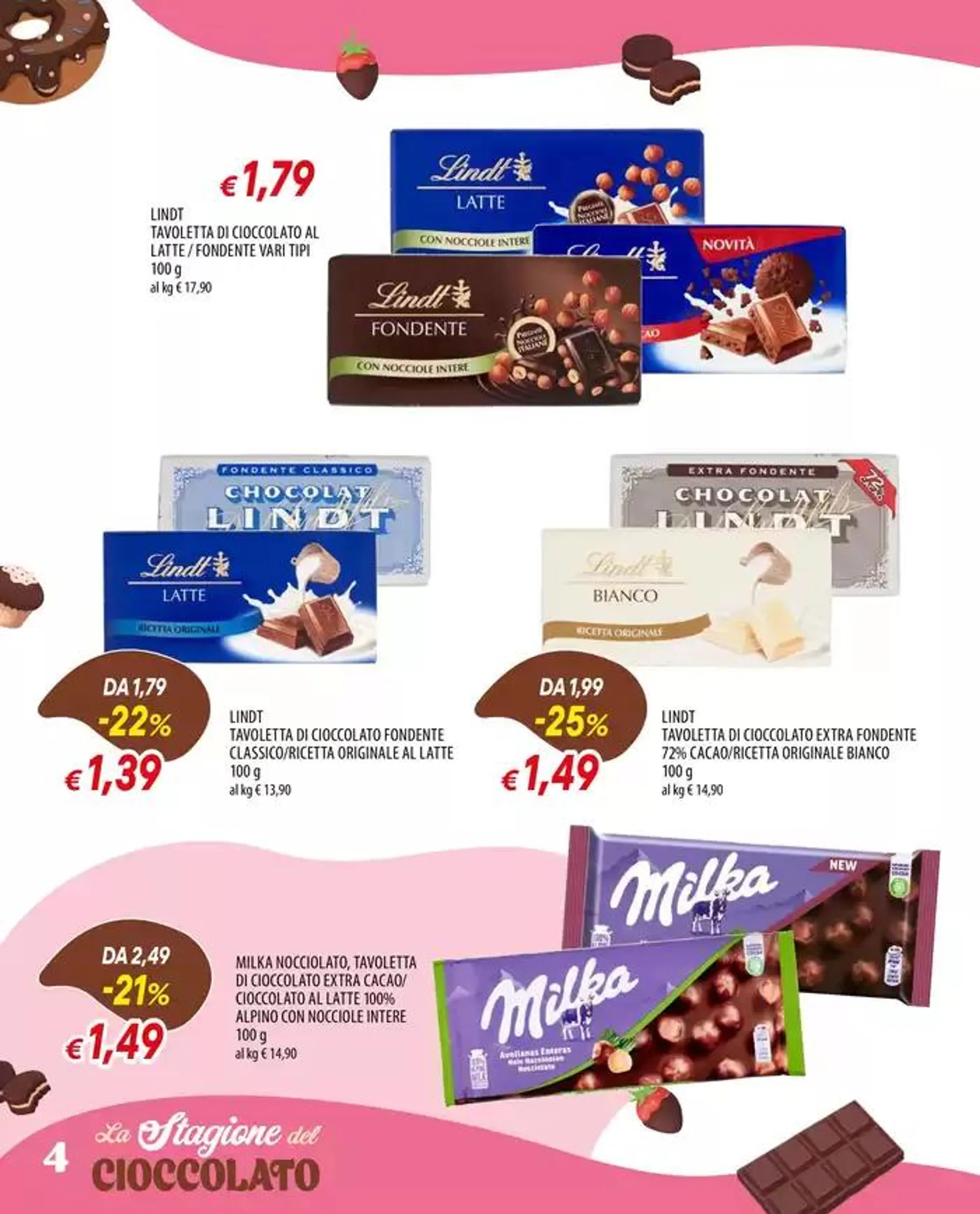 La stagione del cioccolato da 21 ottobre a 24 novembre di 2024 - Pagina del volantino 4