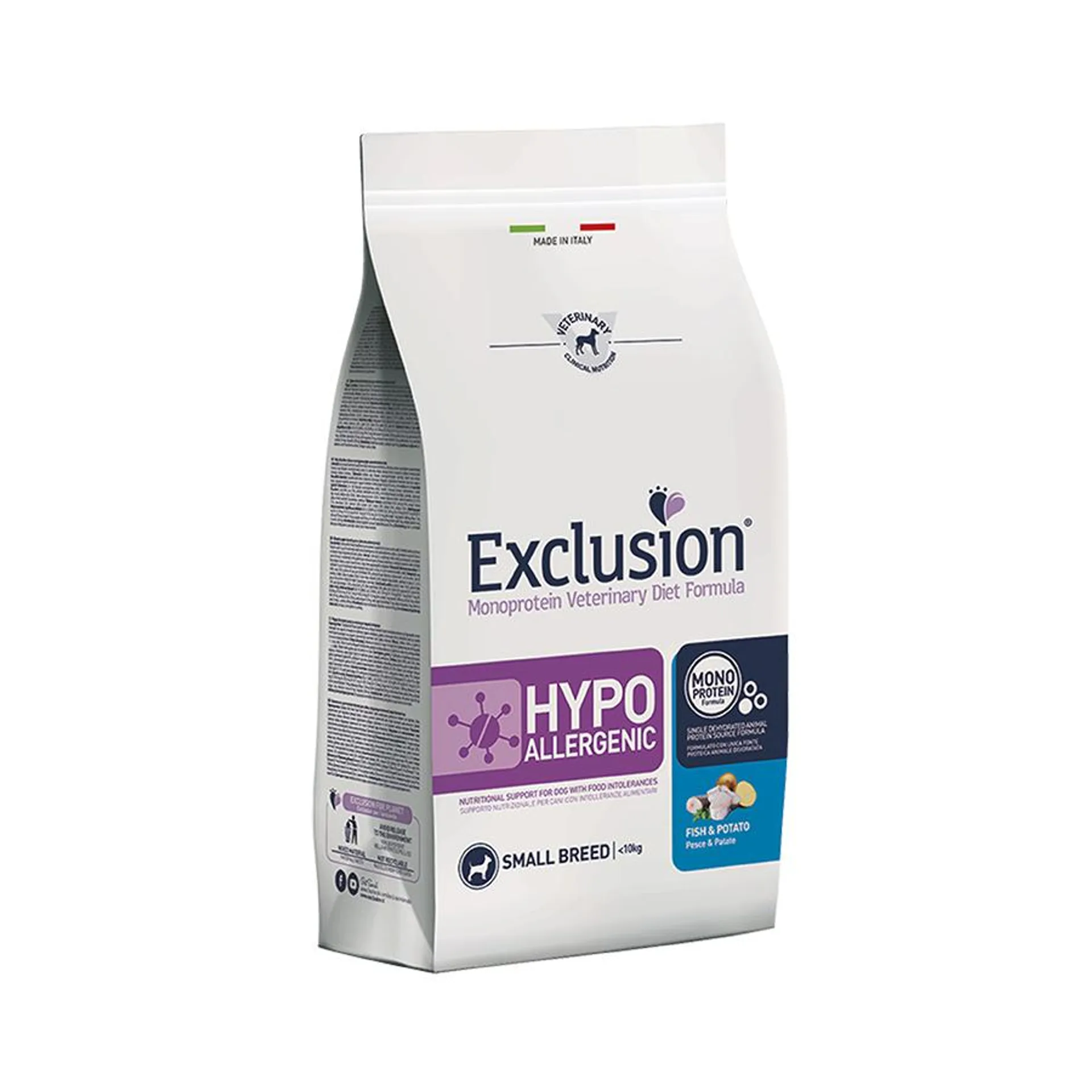 Exclusion diet cane s- hypoallergenic crocchette