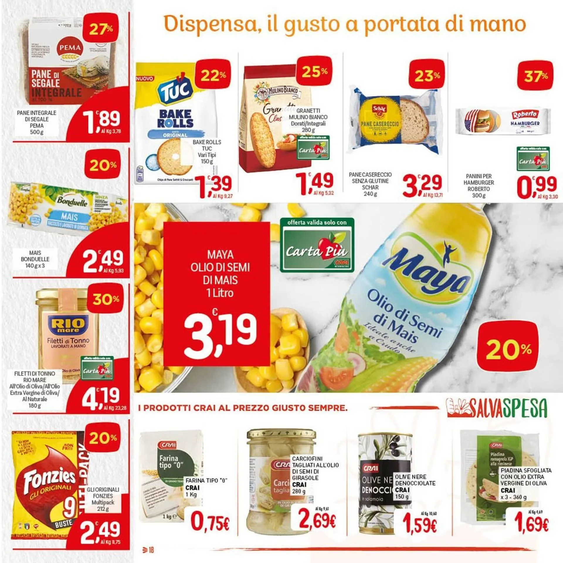 Volantino Crai da 29 maggio a 11 giugno di 2025 - Pagina del volantino 18