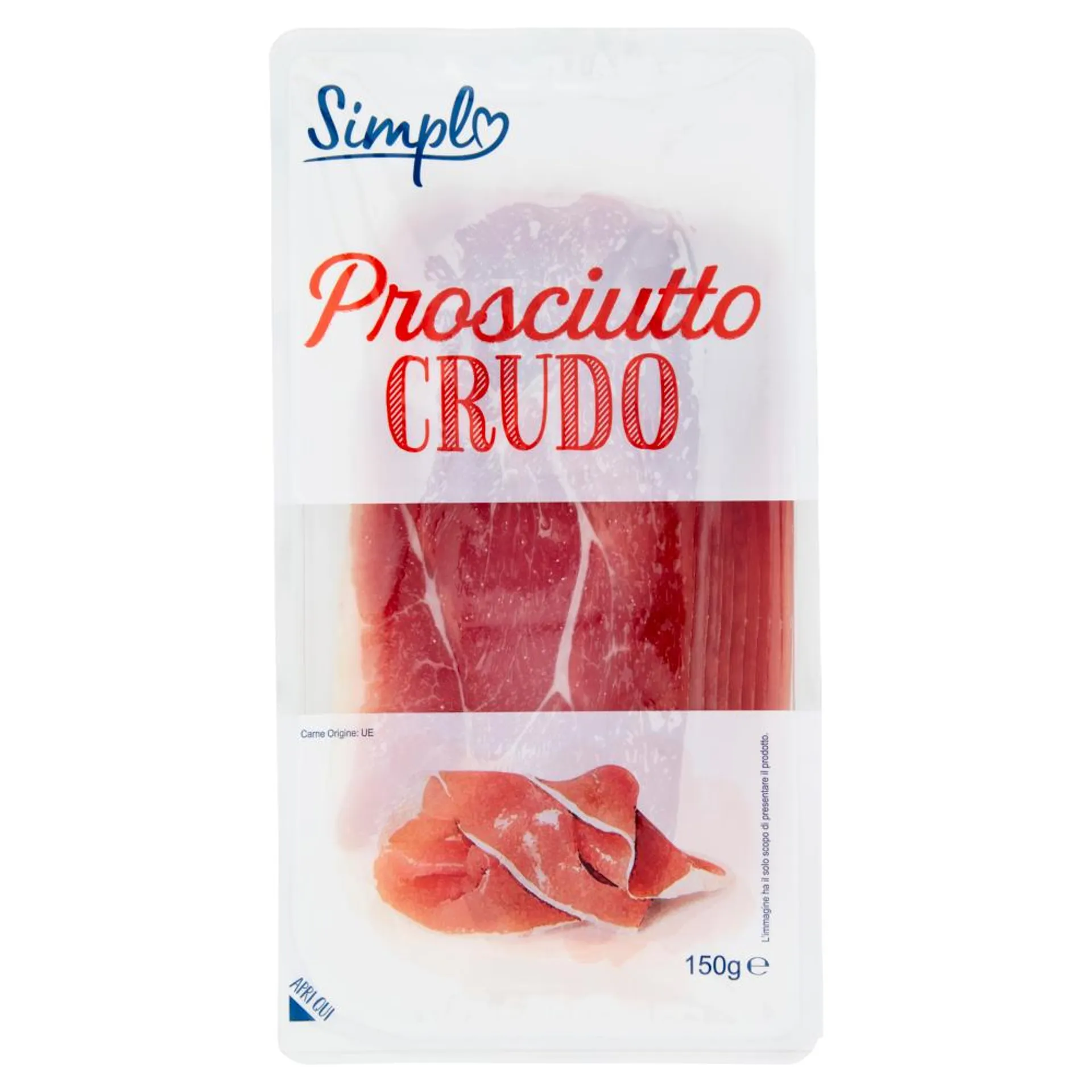 Simpl Prosciutto Crudo 150 g