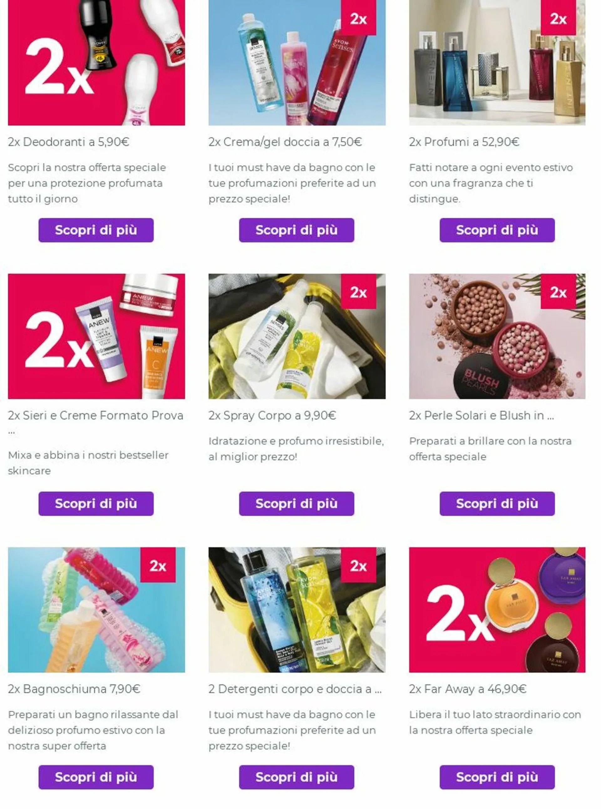 Avon Volantino attuale da 7 luglio a 13 luglio di 2025 - Pagina del volantino 1