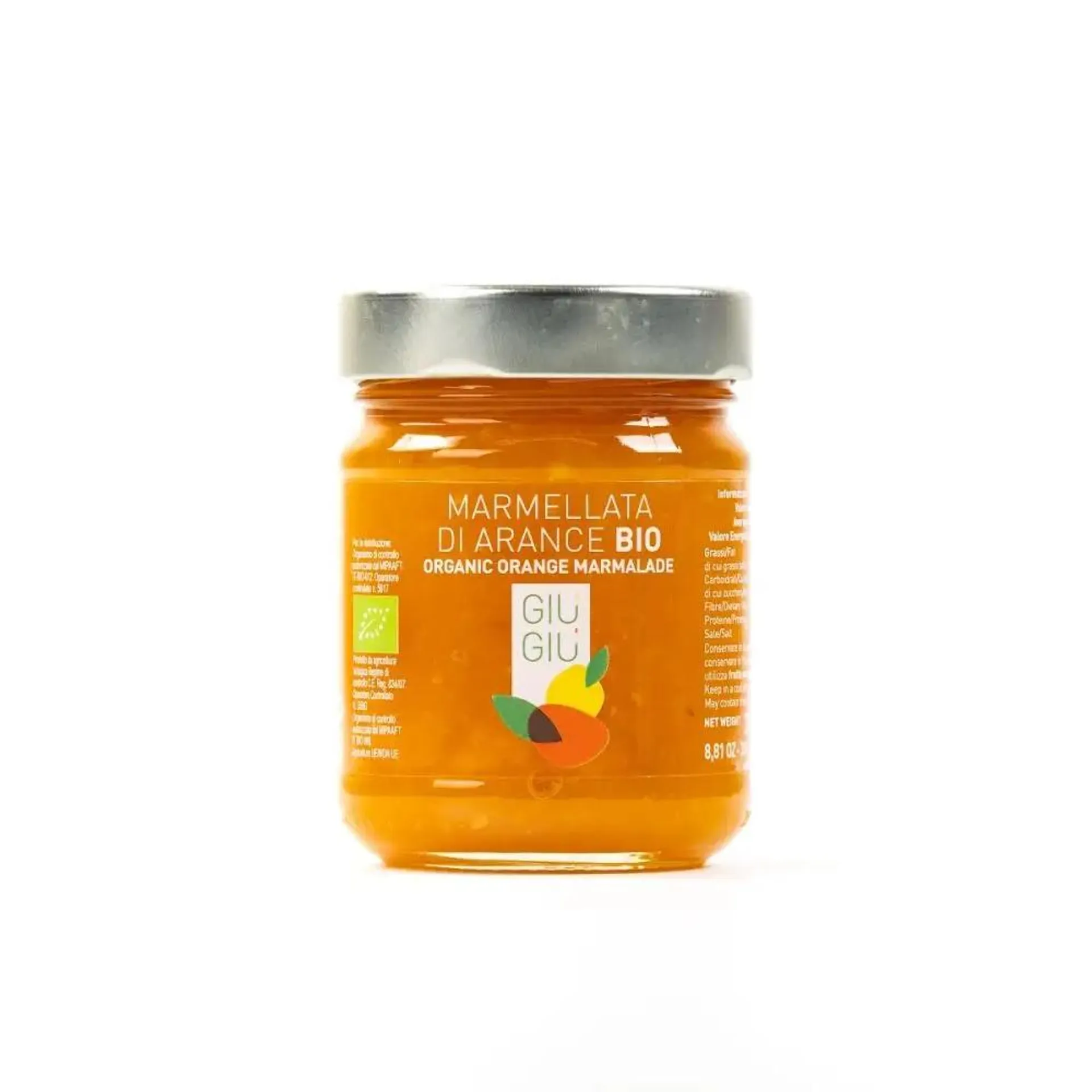 Giù Giù Marmellata di arance bionde bio gr.250