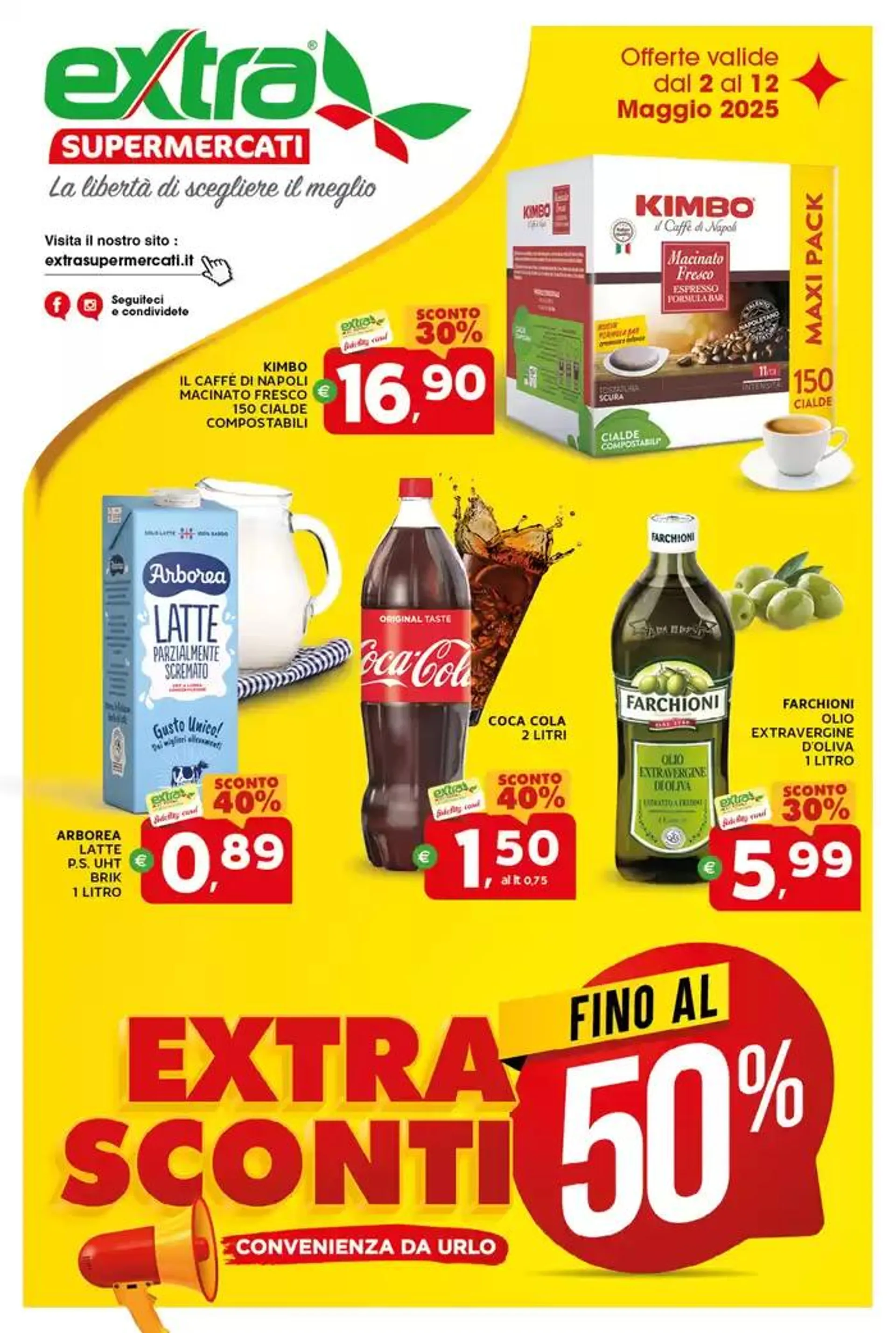 Extra sconti da 2 maggio a 12 maggio di 2025 - Pagina del volantino 1
