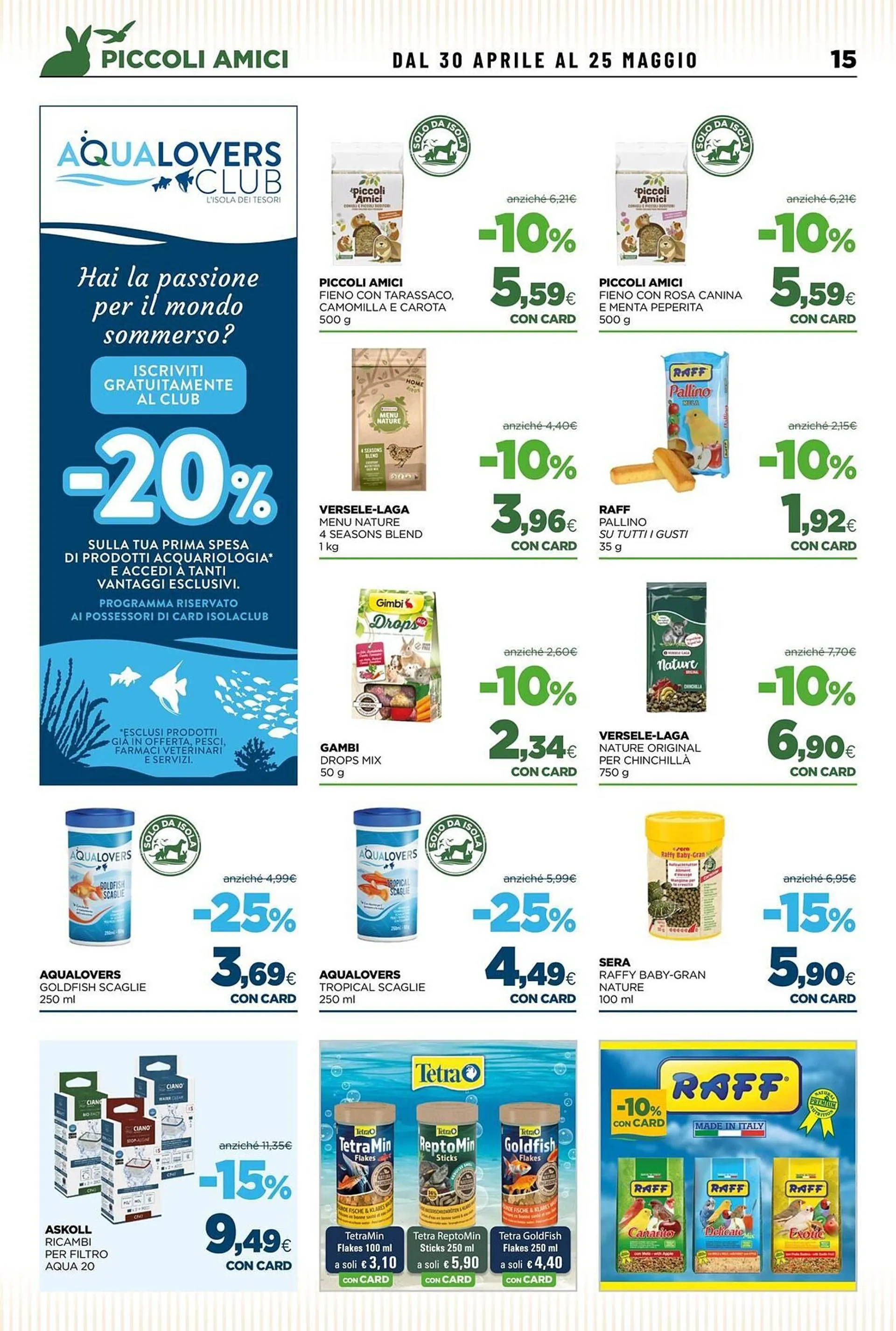 Volantino L´Isola dei Tesori da 30 aprile a 25 maggio di 2025 - Pagina del volantino 15