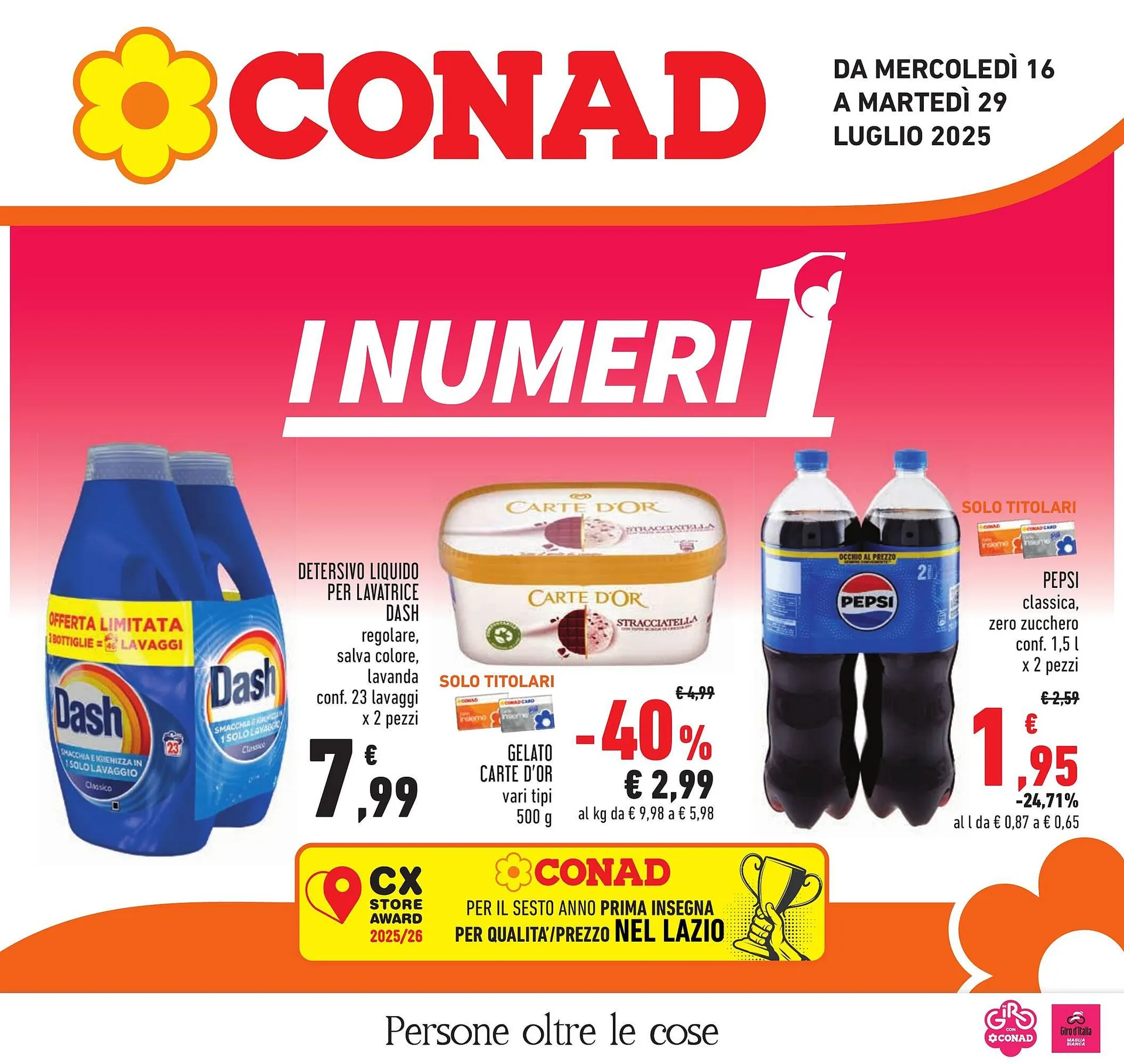 Volantino Conad da 16 luglio a 29 luglio di 2025 - Pagina del volantino 1