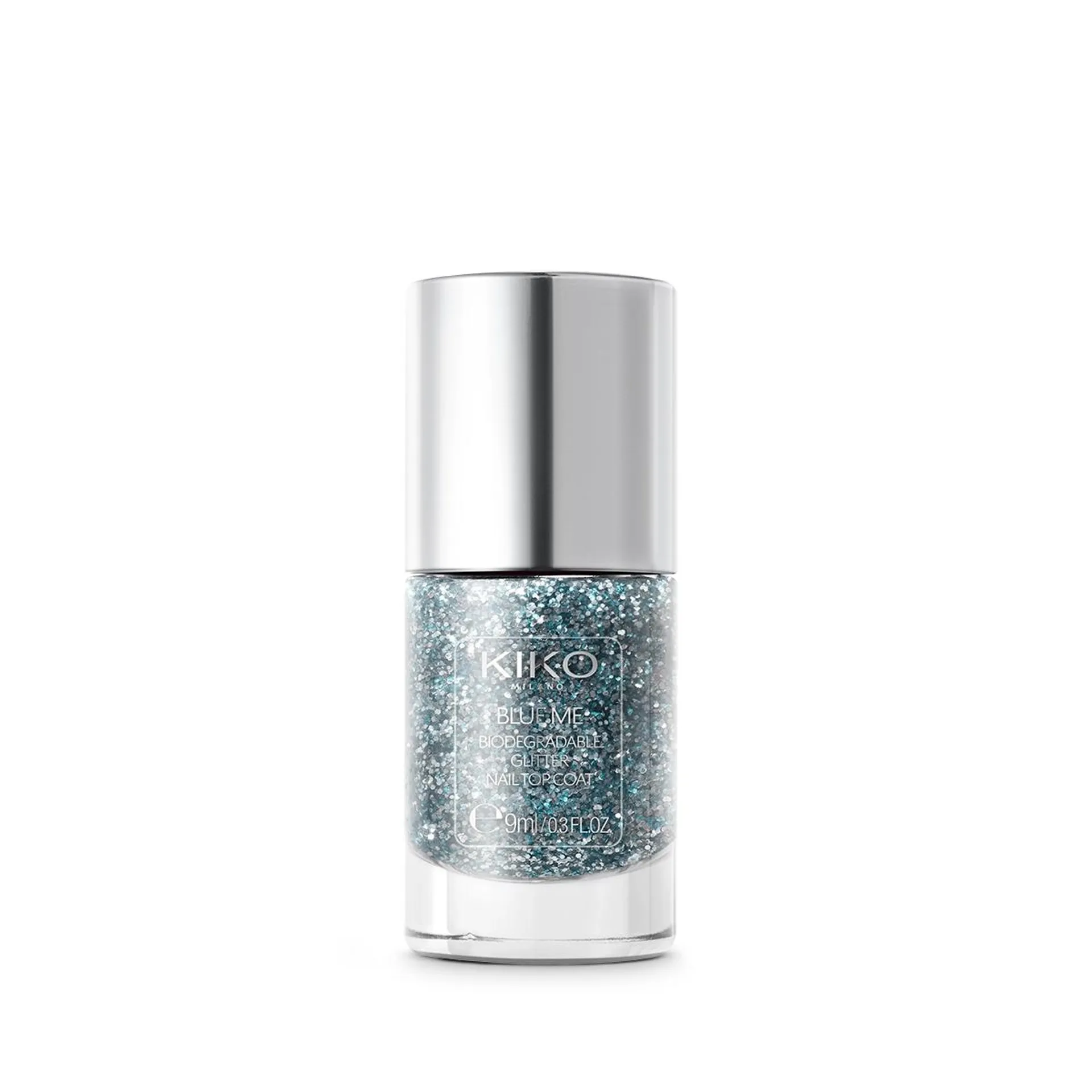 blue me biodegradable glitter top coat