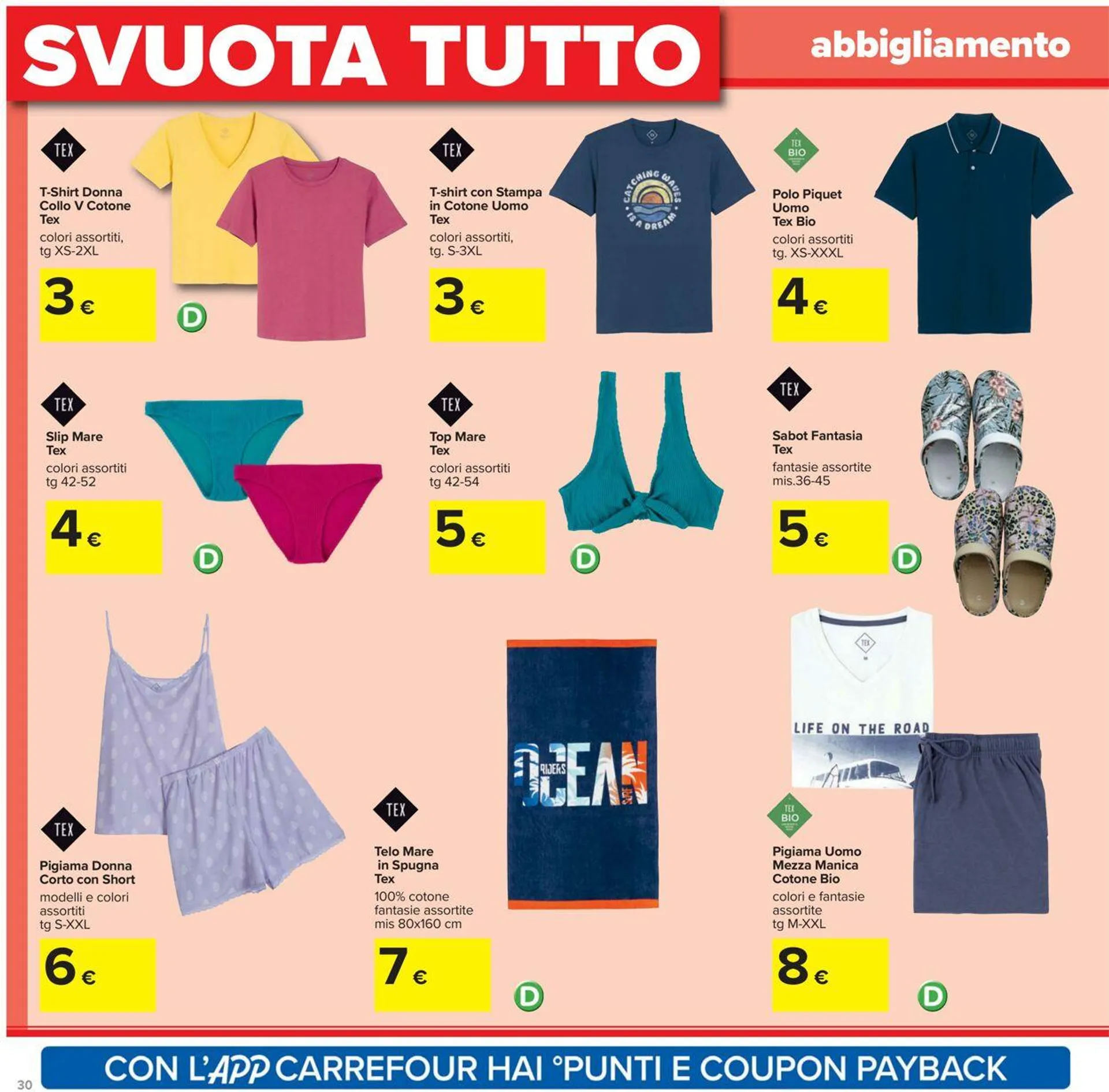 Carrefour Volantino attuale da 24 luglio a 6 agosto di 2025 - Pagina del volantino 30