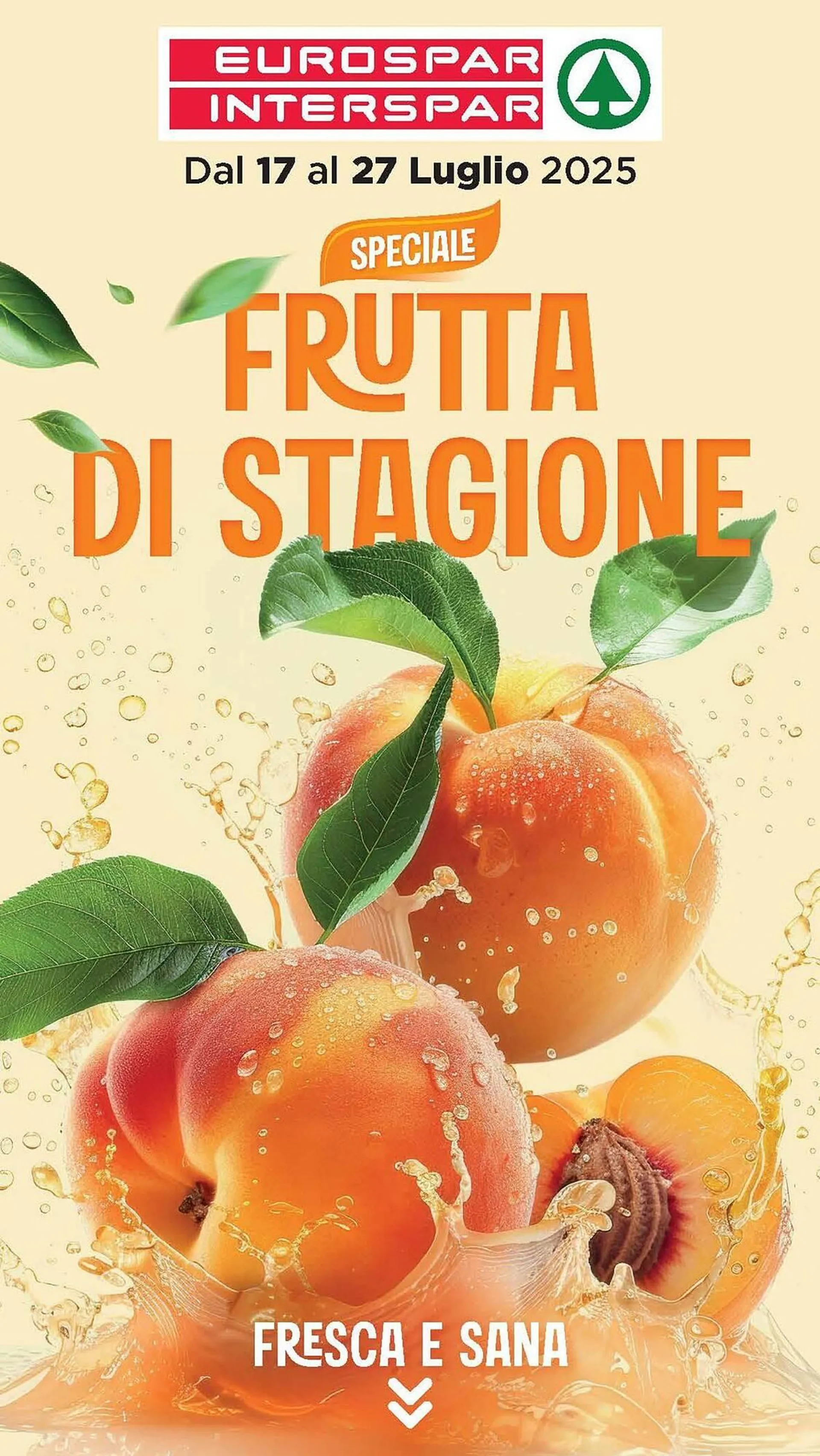 Volantino Eurospar da 17 luglio a 27 luglio di 2025 - Pagina del volantino 1