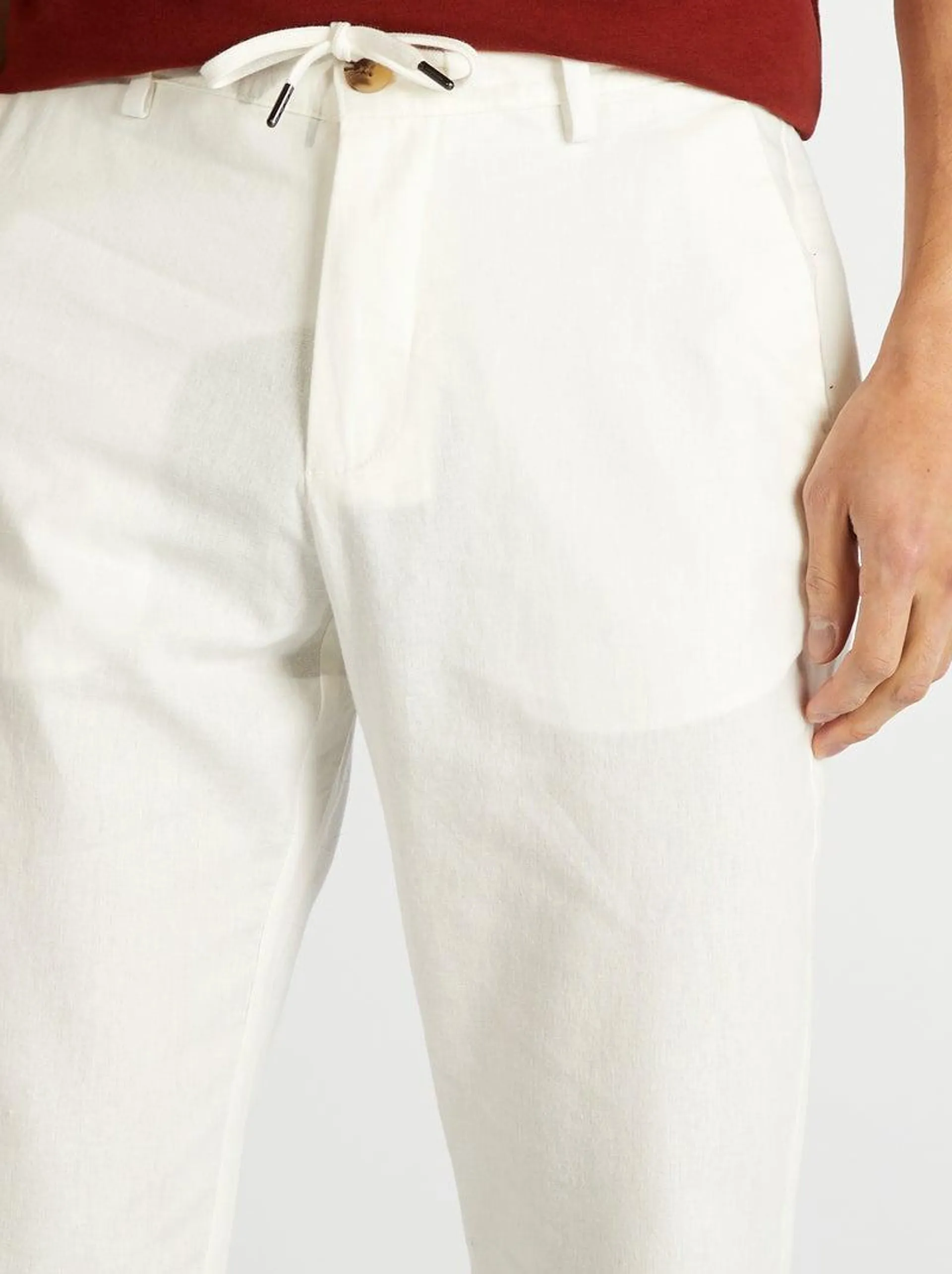 Pantaloni chino - BIANCO