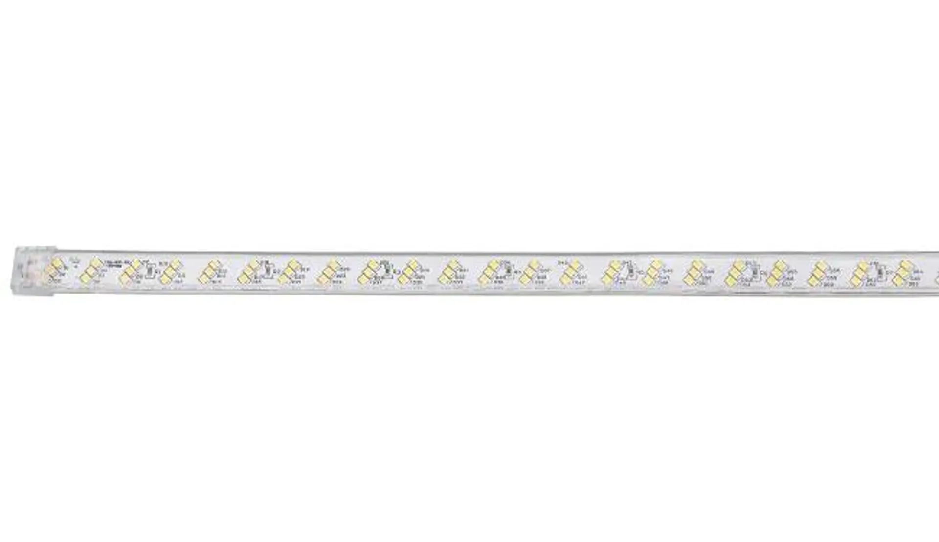 Kit striscia led 5m luce bianco caldo