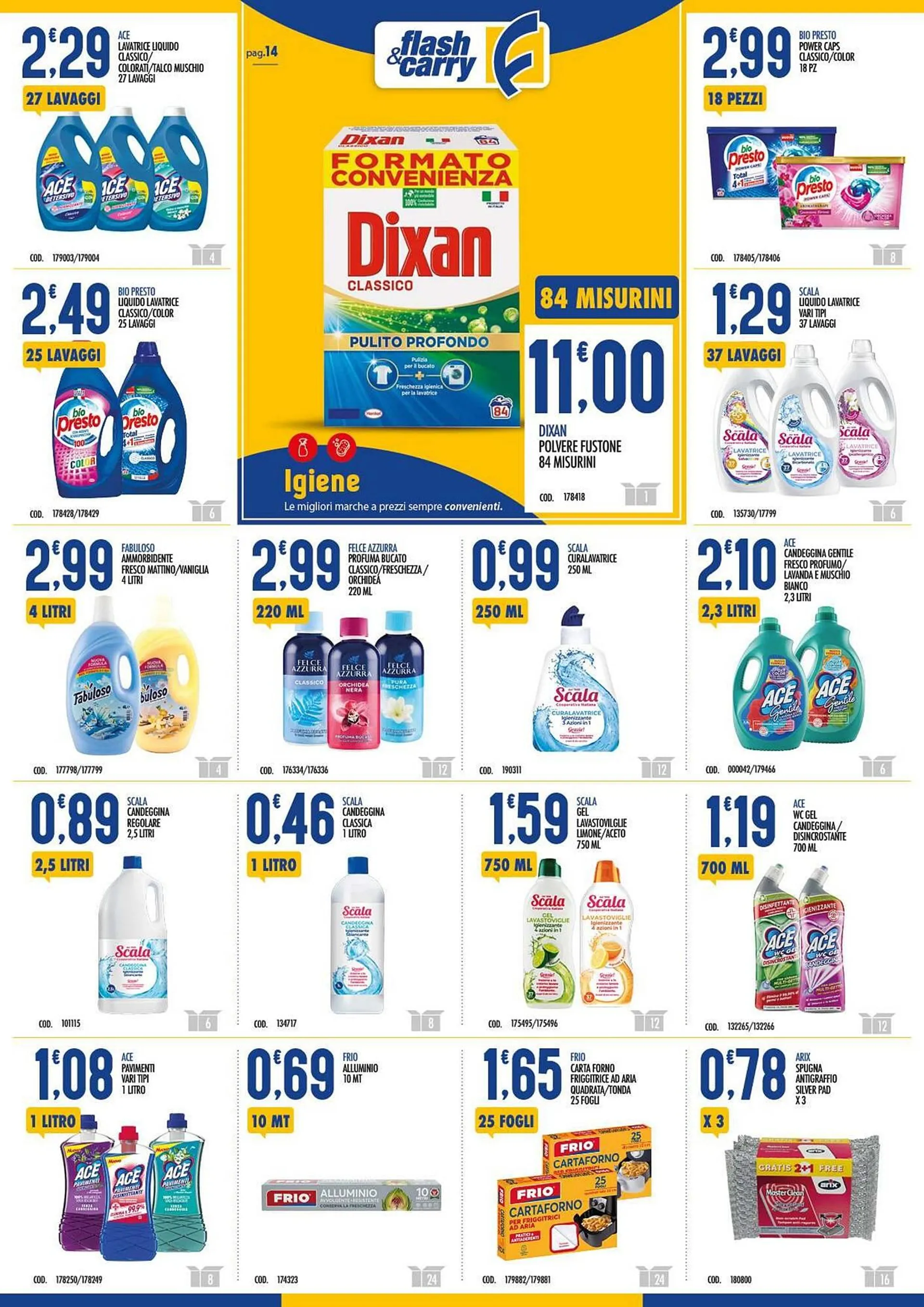 Volantino Flash & Carry da 13 marzo a 30 marzo di 2025 - Pagina del volantino 14