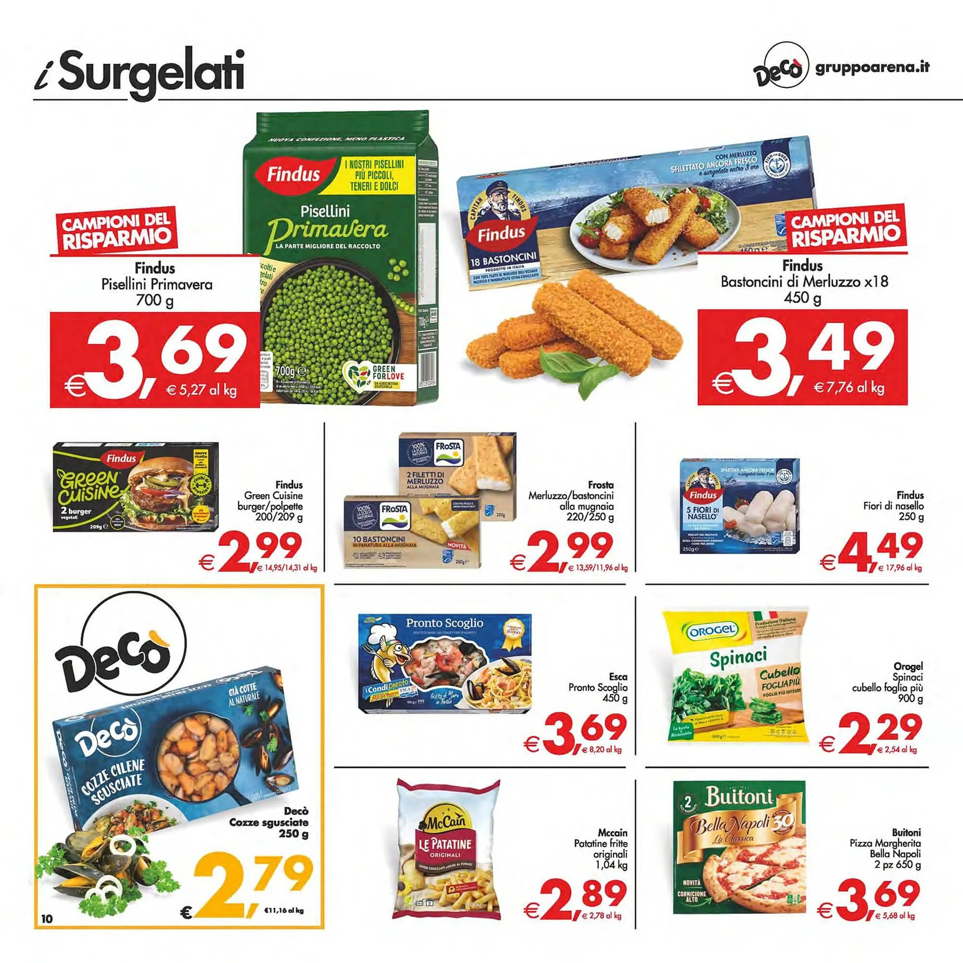 Volantino Deco Supermercati da 3 giugno a 12 giugno di 2025 - Pagina del volantino 10