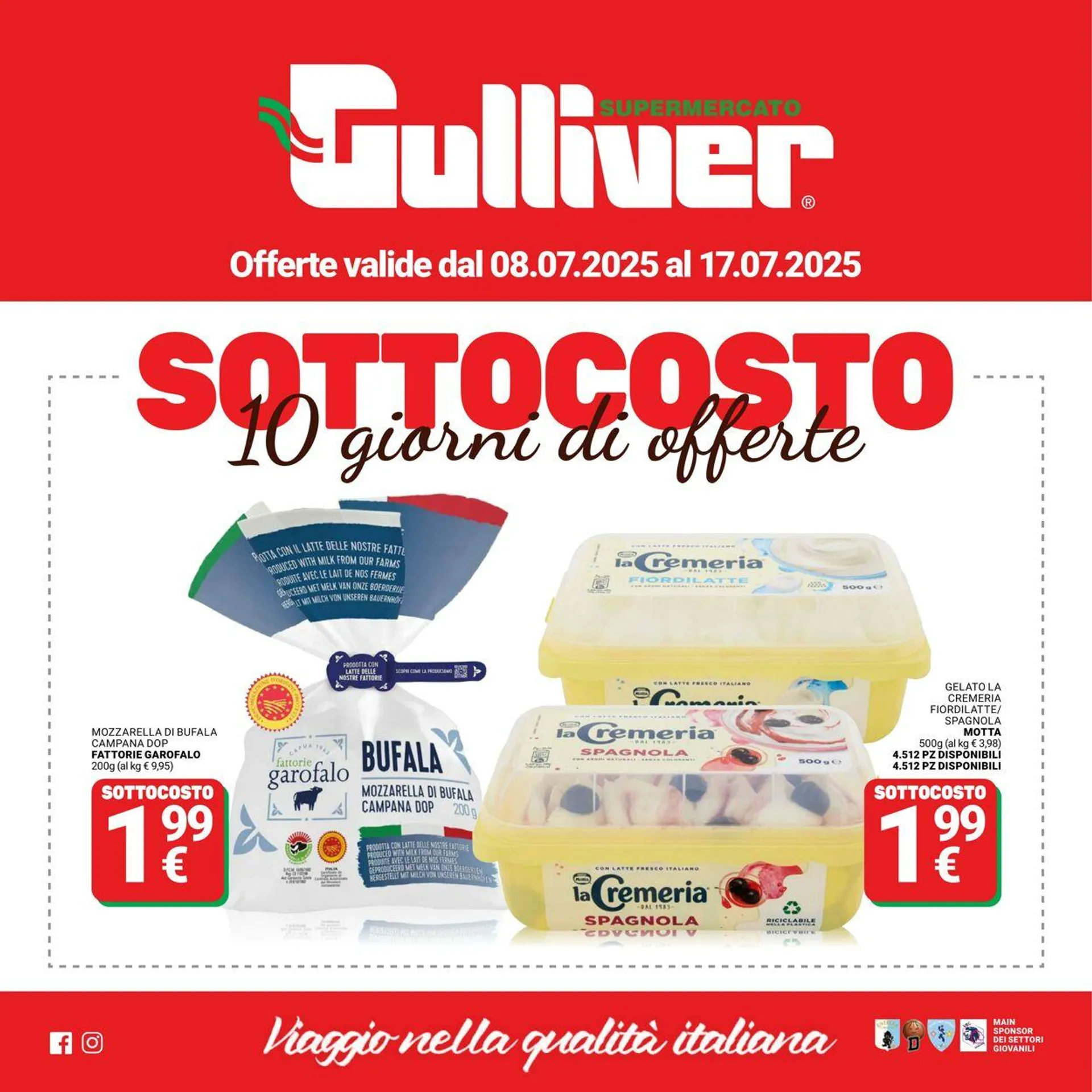 Gulliver Volantino attuale da 8 luglio a 17 luglio di 2025 - Pagina del volantino 1