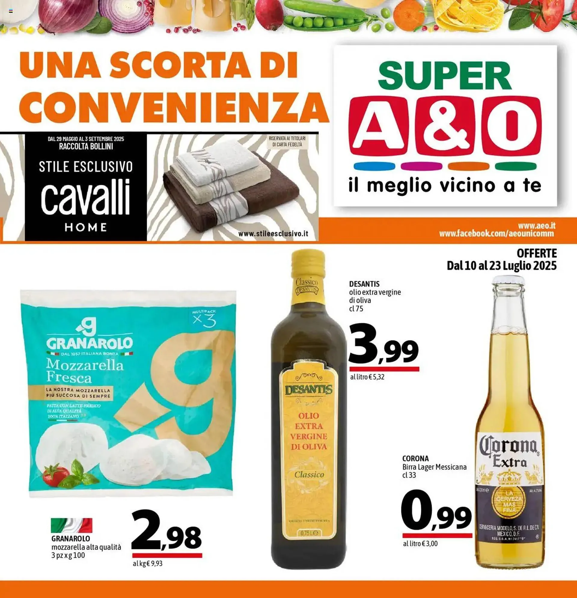 Volantino A&O da 10 luglio a 23 luglio di 2025 - Pagina del volantino 1