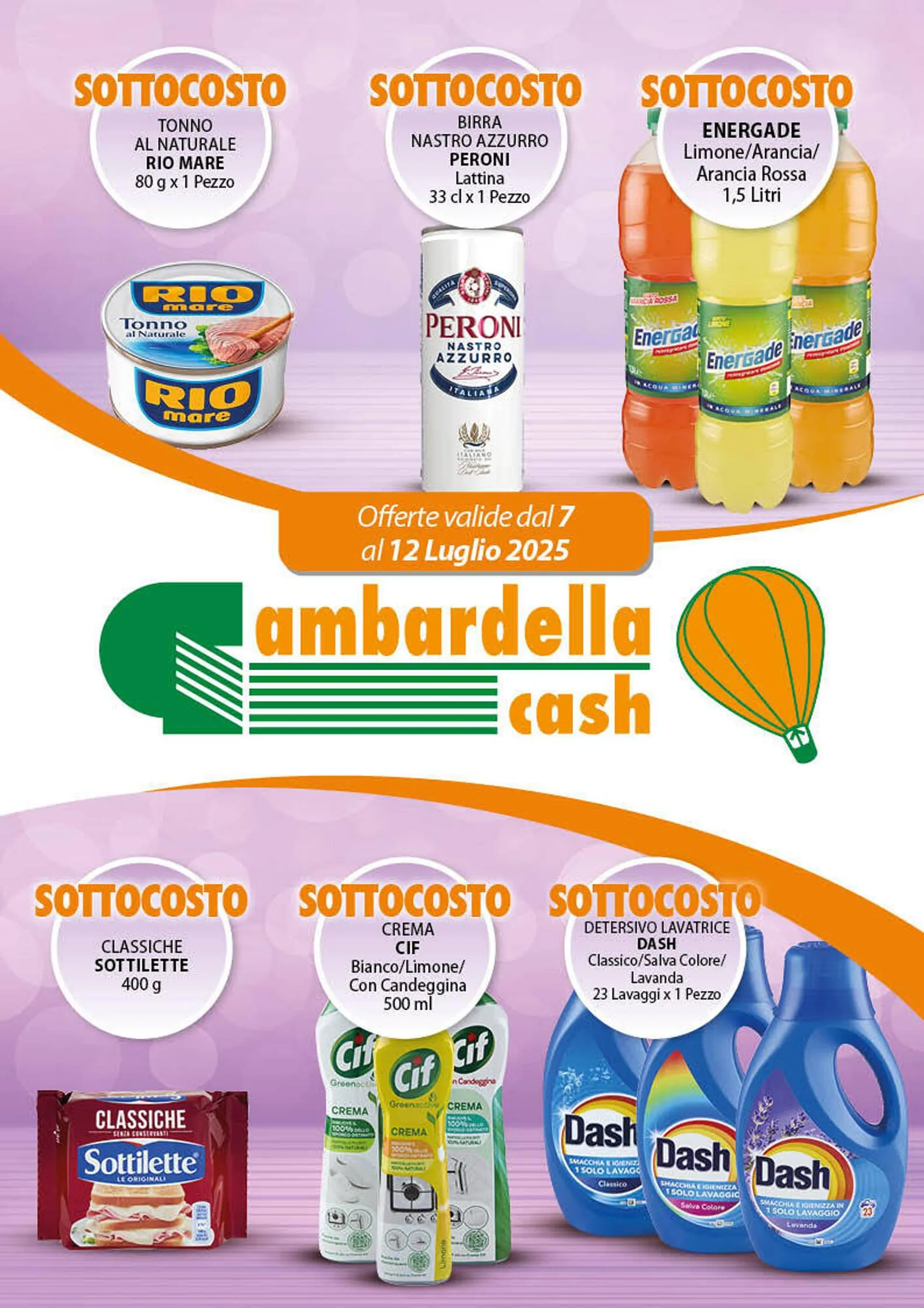Volantino Gambardella Cash da 7 luglio a 12 luglio di 2025 - Pagina del volantino 1