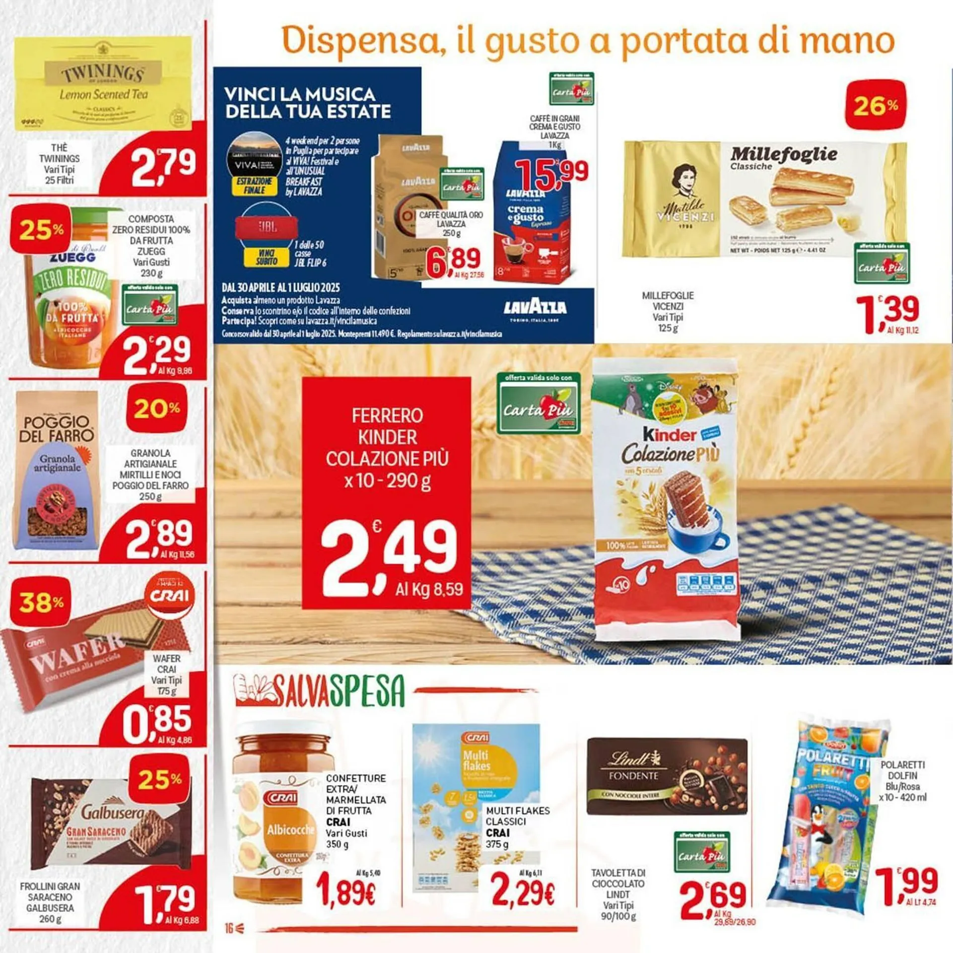 Volantino Crai da 29 maggio a 11 giugno di 2025 - Pagina del volantino 16