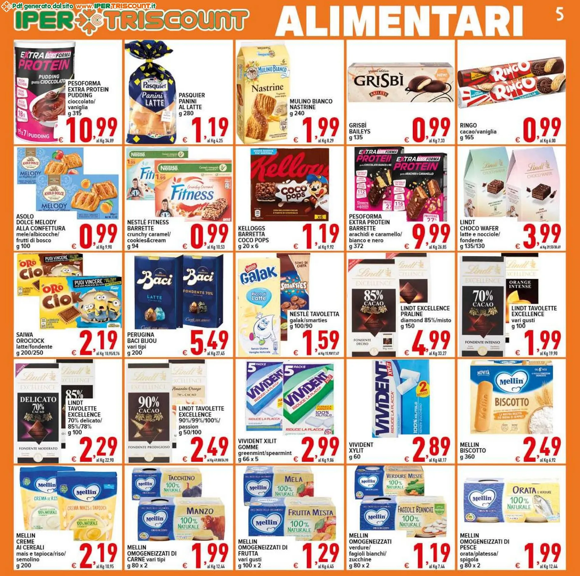 Volantino Iper Triscount da 27 aprile a 7 maggio di 2024 - Pagina del volantino 5