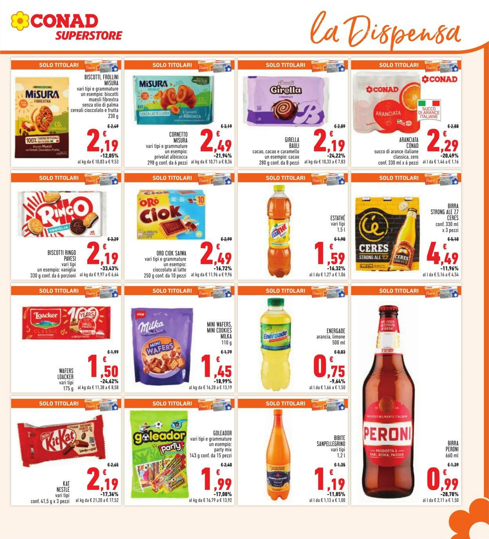 Conad - Spazio - Roma Volantino attuale da 21 maggio a 4 giugno di 2025 - Pagina del volantino 23