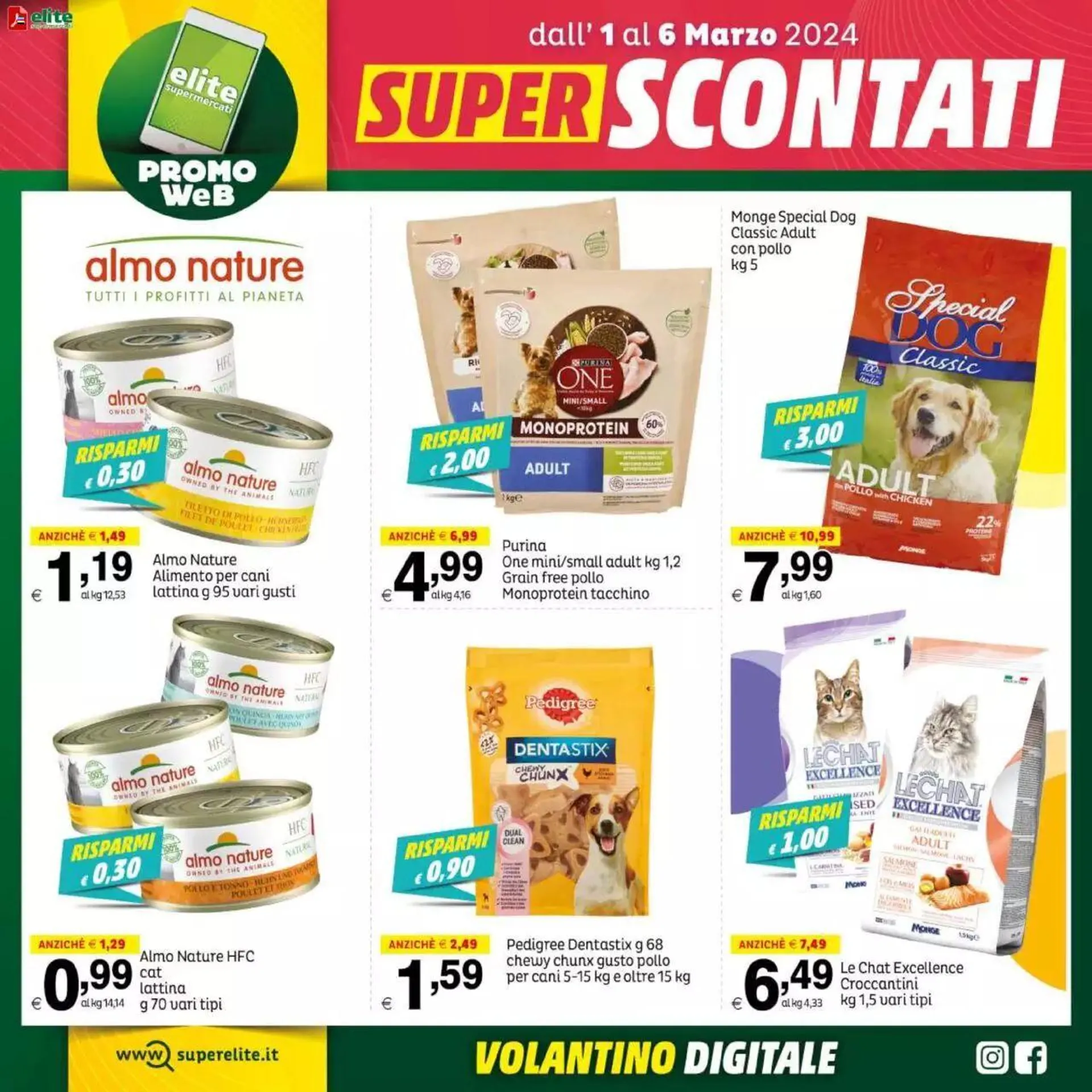 Elite Supermercati - Super Scontati da 1 marzo a 6 marzo di 2024 - Pagina del volantino 11