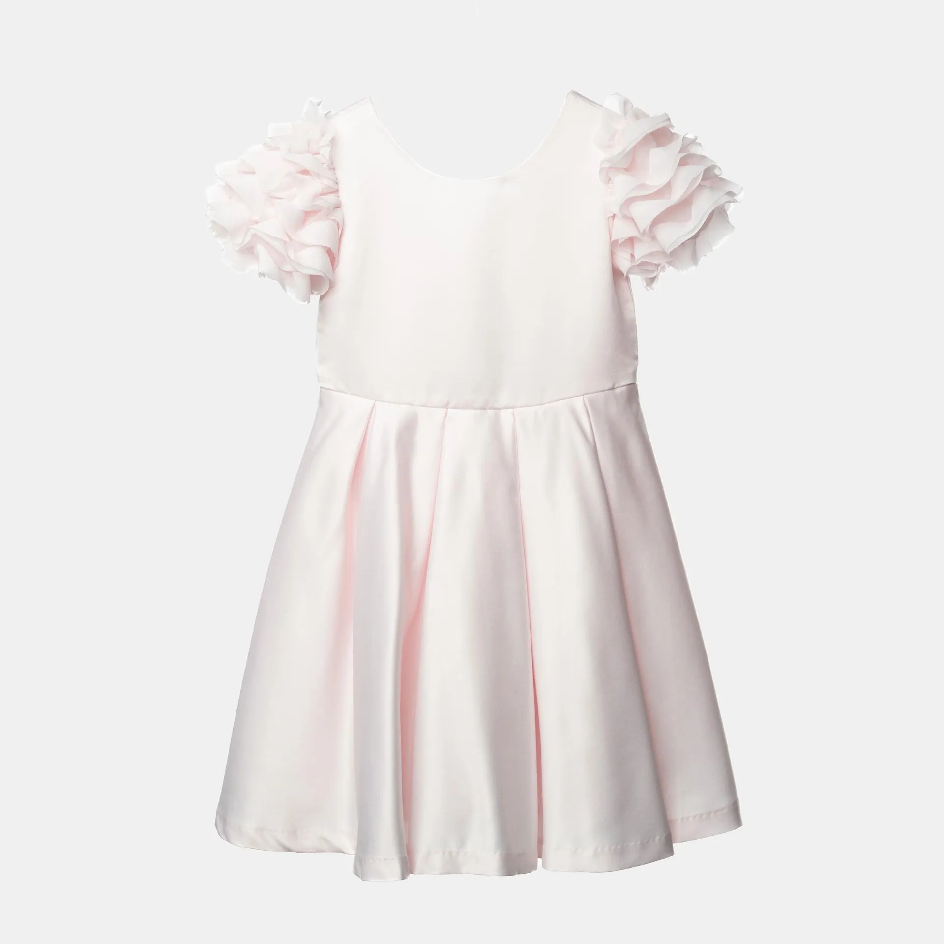 Vestito in satin da Bambina, ROSA