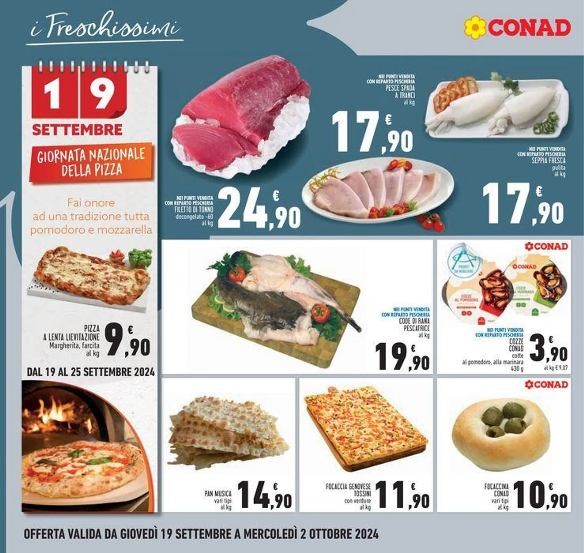 Speciale Conad da 19 settembre a 2 ottobre di 2024 - Pagina del volantino 10