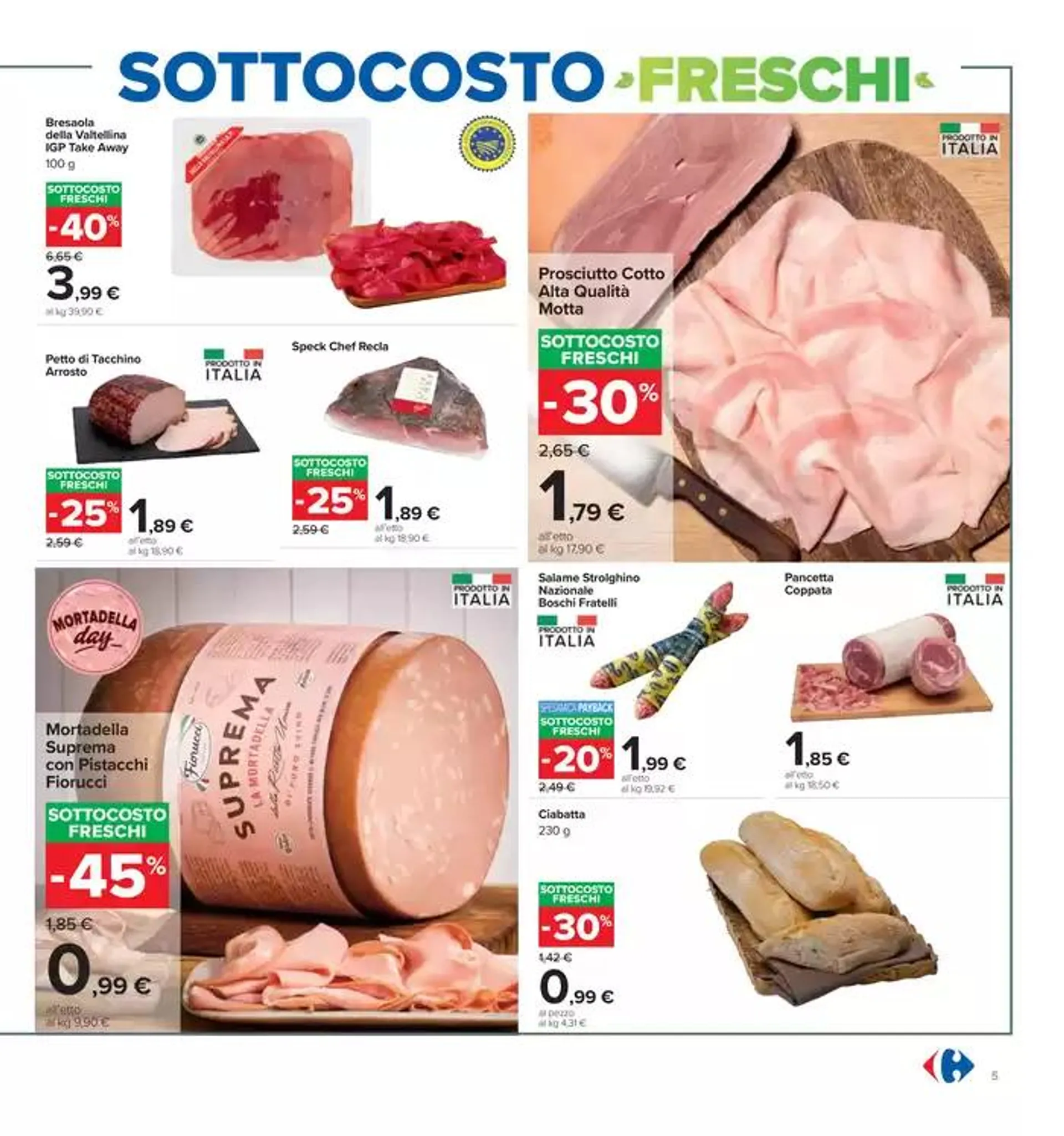 Sottocosto freschi  da 24 ottobre a 7 novembre di 2024 - Pagina del volantino 5