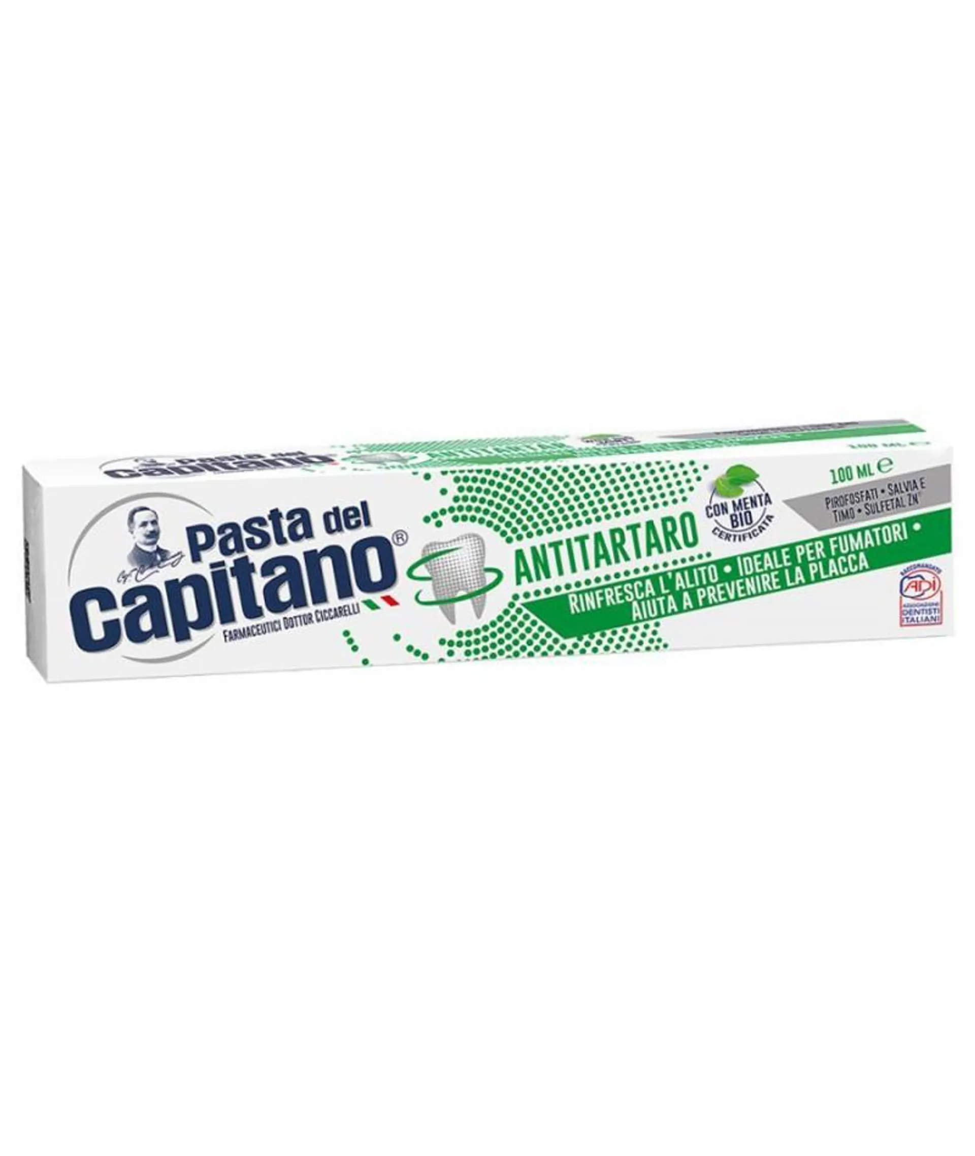 CAPITANO DENTIFRICIO ANTITARTARO 100ML