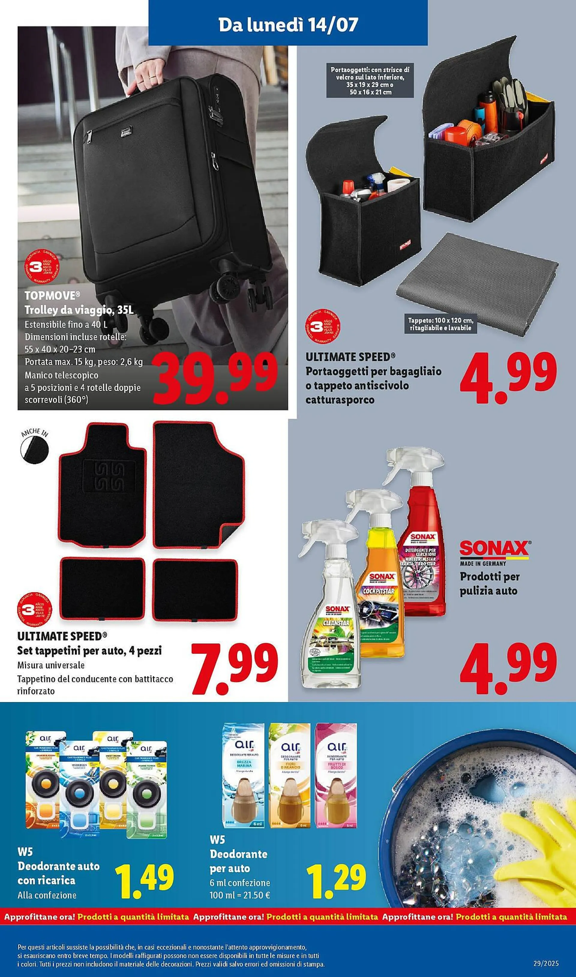 Volantino Lidl da 13 luglio a 20 luglio di 2025 - Pagina del volantino 29