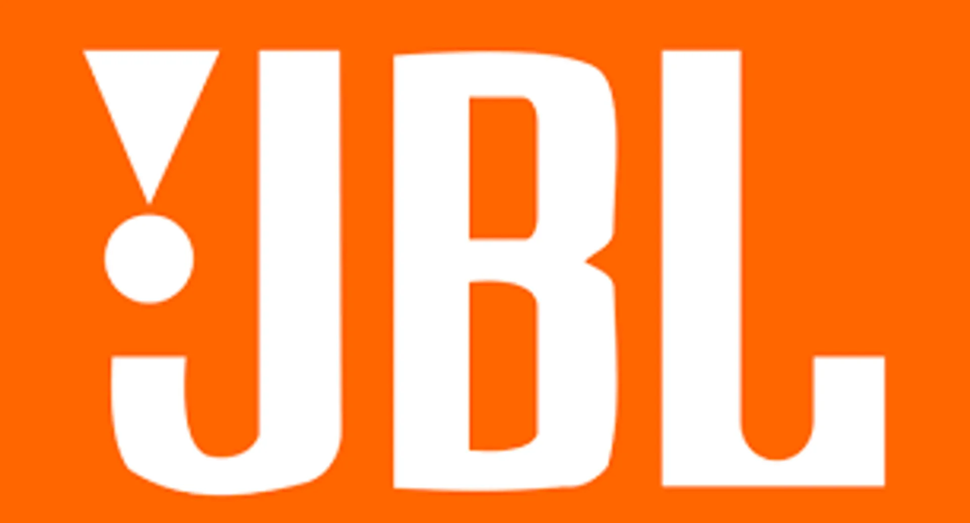 JBL logo. Current catalogue