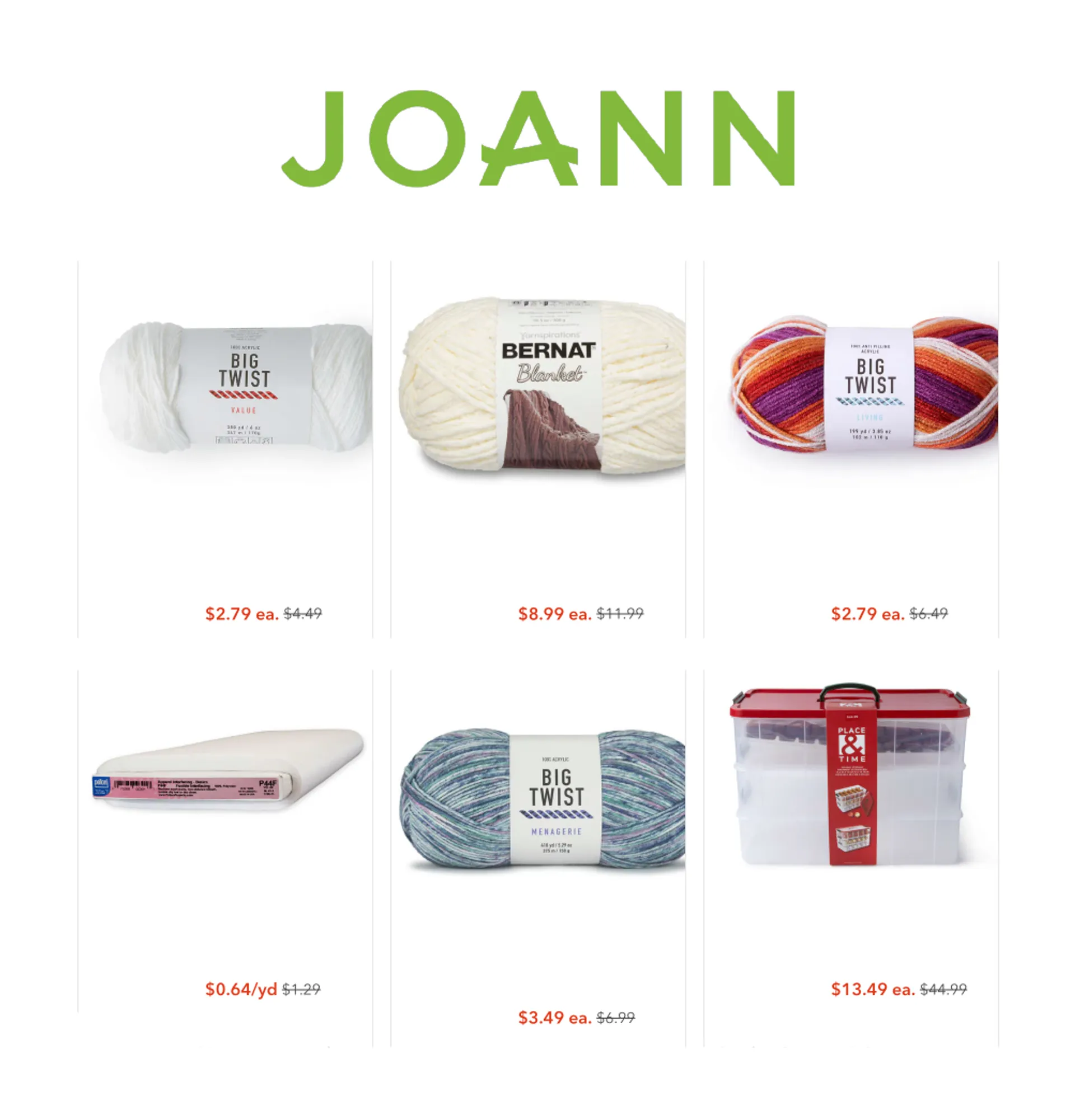 Weekly ad Joann sales from January 31 to February 20 2025 - Page 