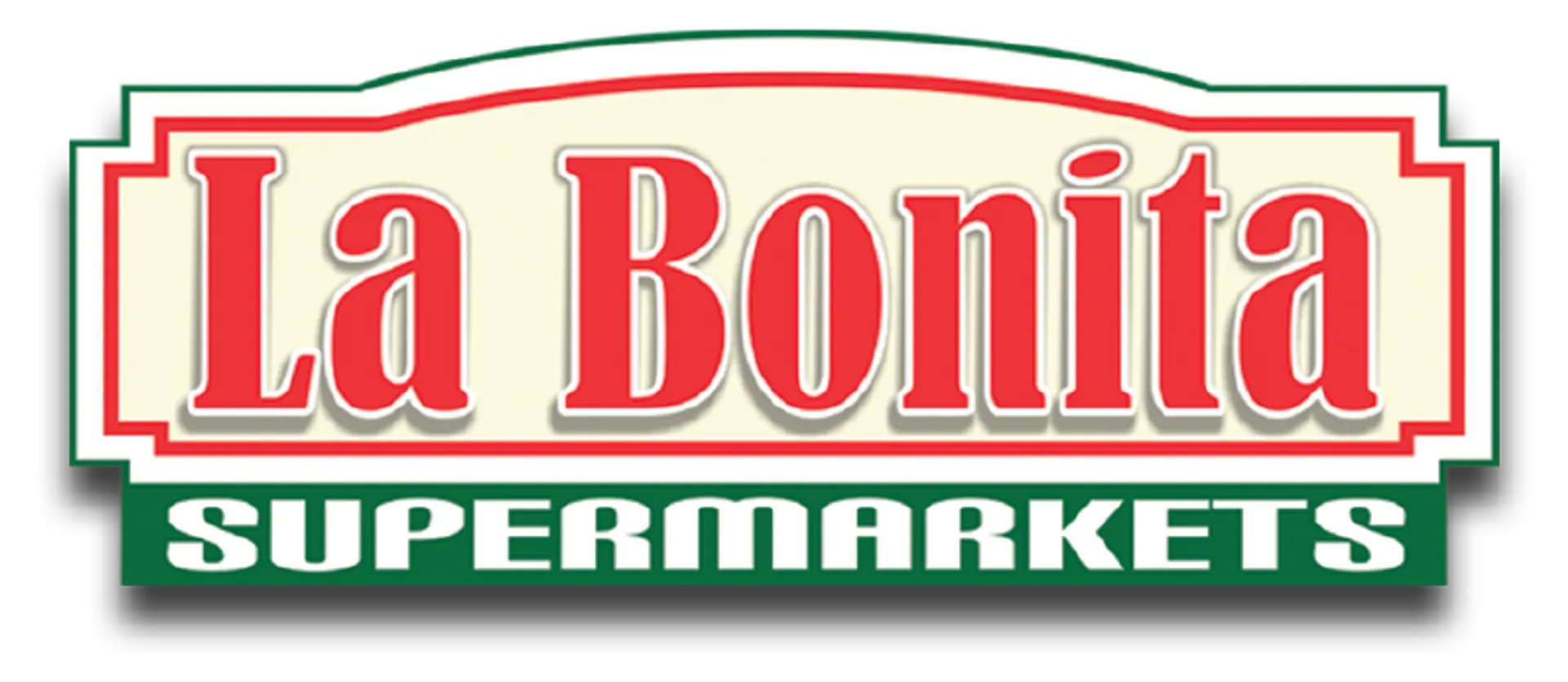 SUPERMERCADO LA BONITA logo de catálogo