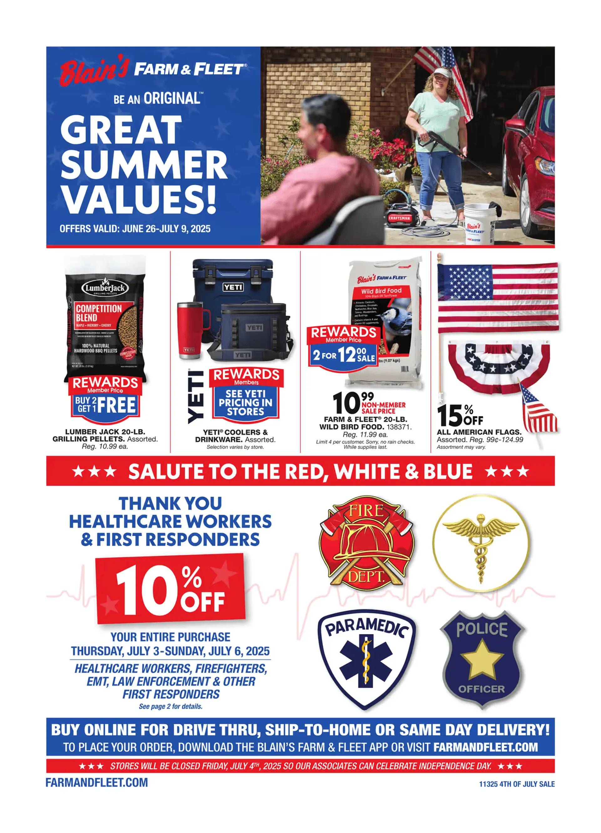 Weekly ad Blain's Farm & Fleet weekly ads from June 26 to July 9 2025 - Page 1