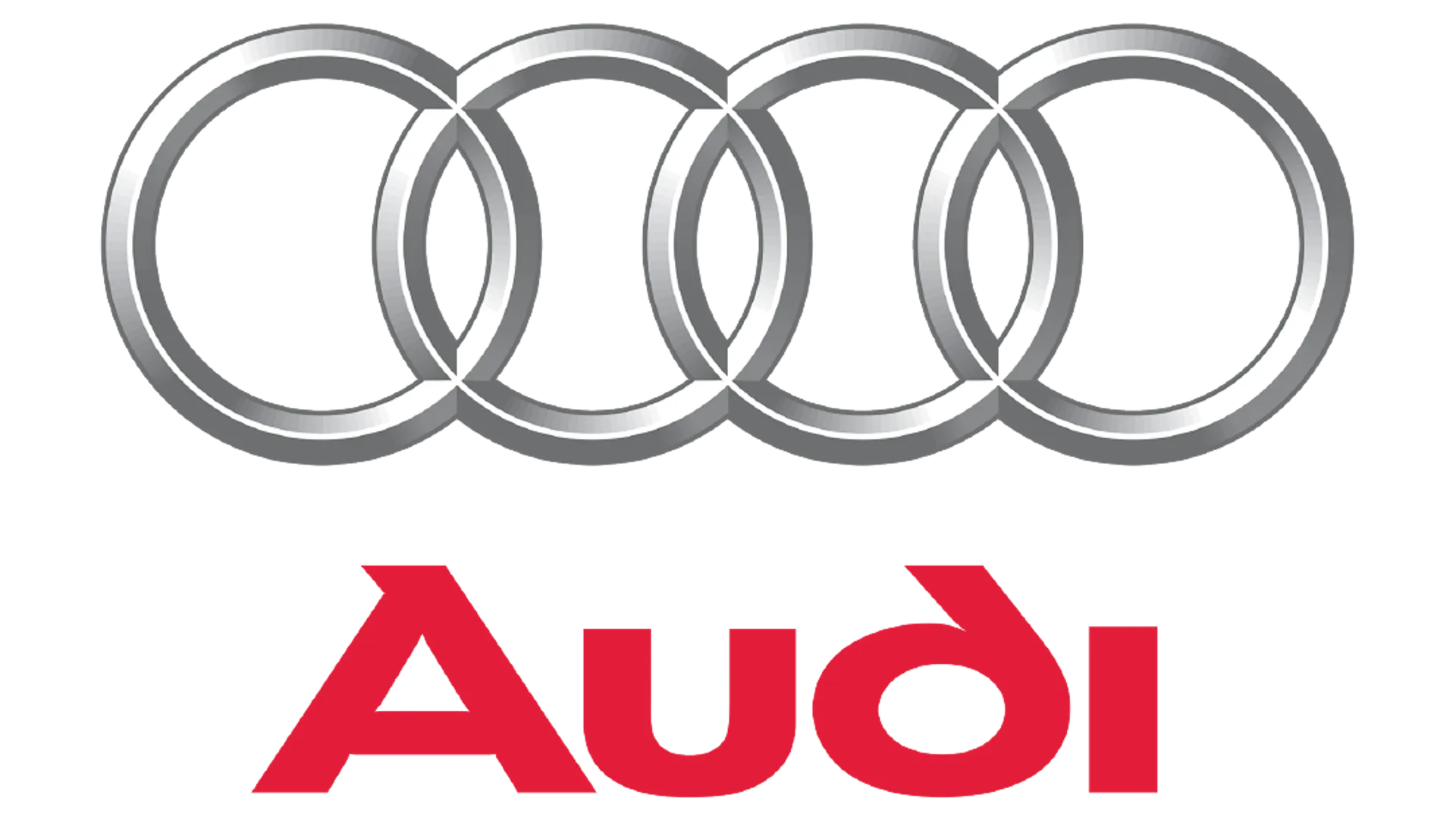 AUDI logo of current catalogue