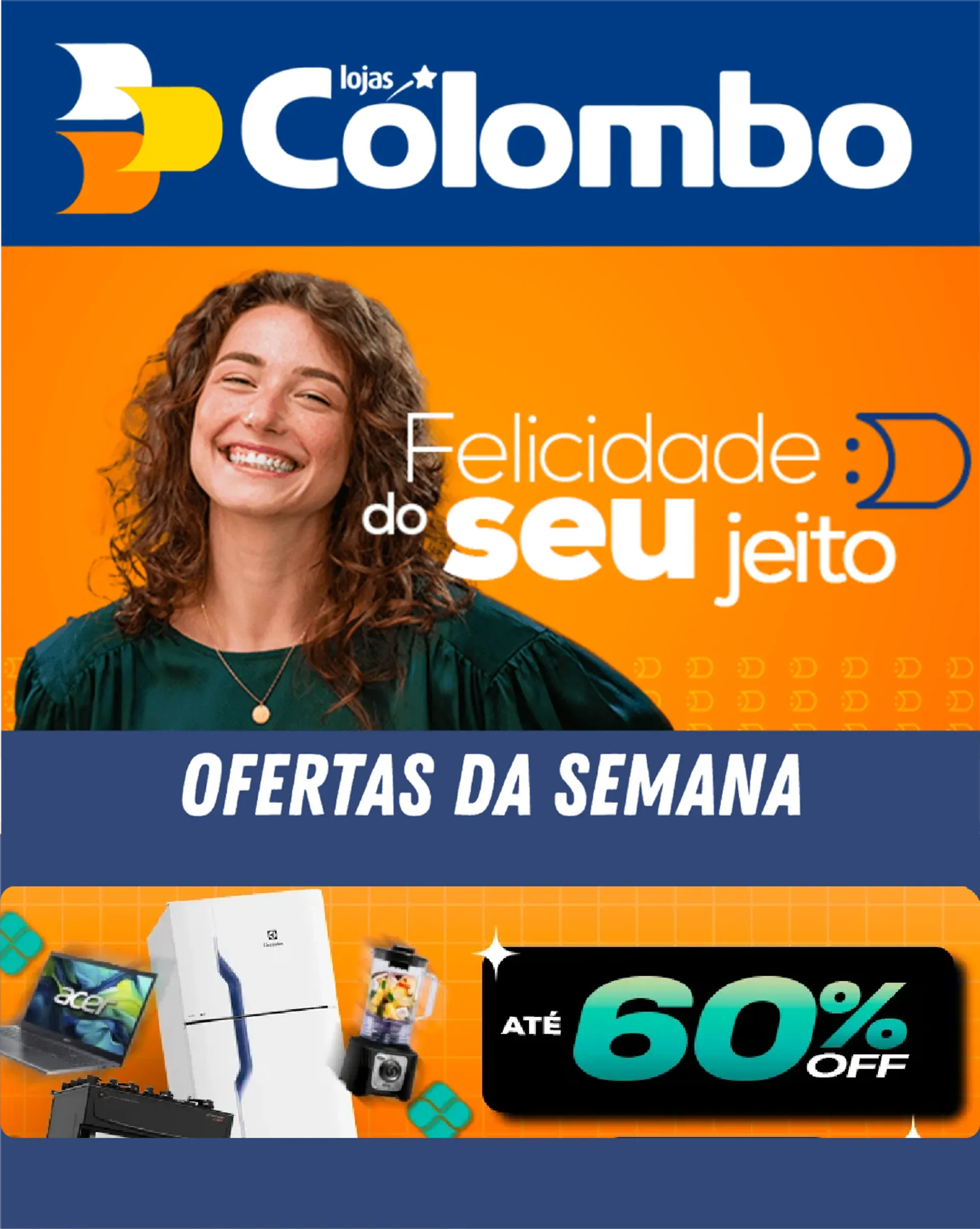 Encarte de Lojas Colombo Ofertas 21 de maio até 31 de maio 2025 - Pagina 