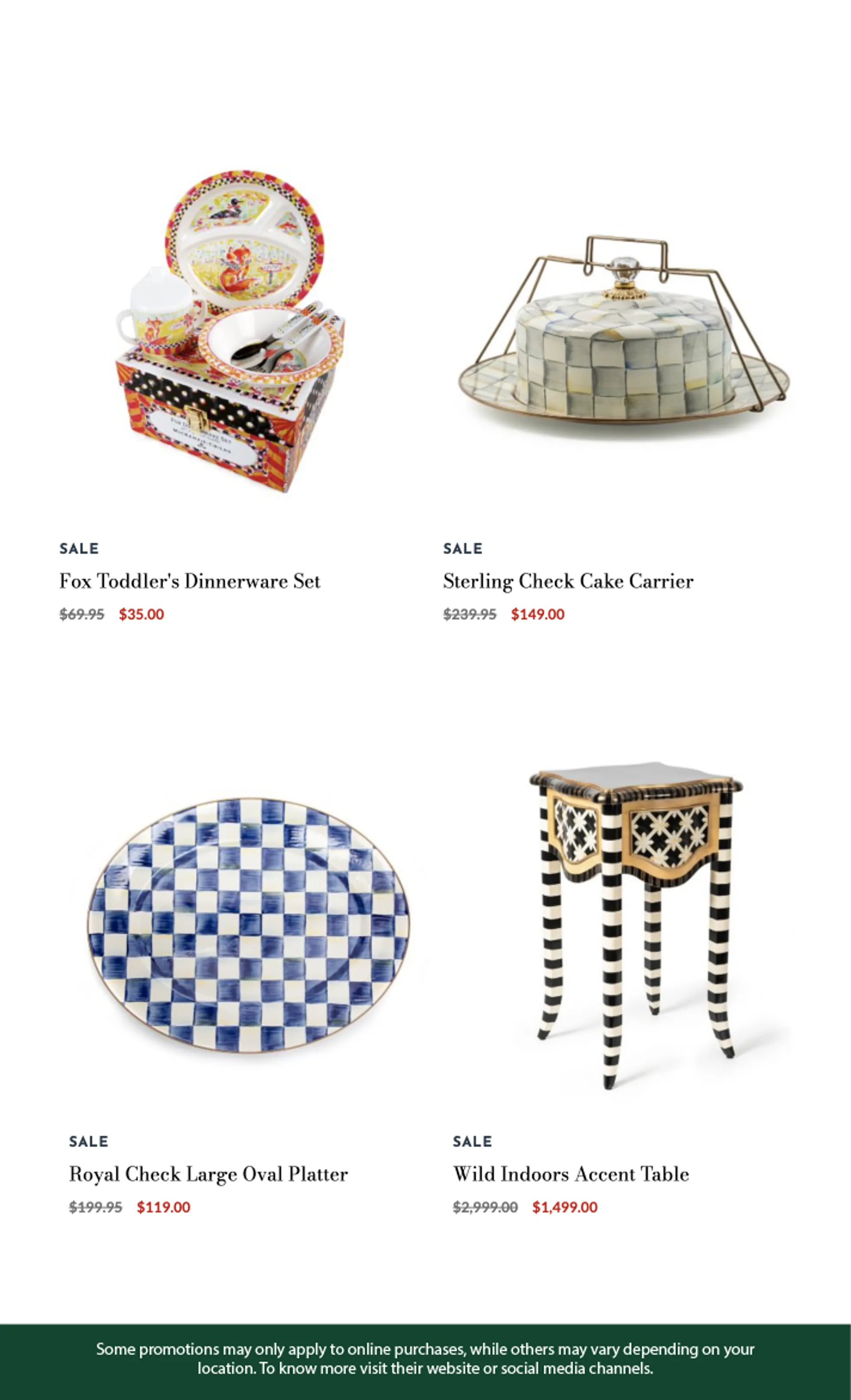 Weekly ad MacKenzie Childs Deals from May 15 to May 31 2025 - Page 5