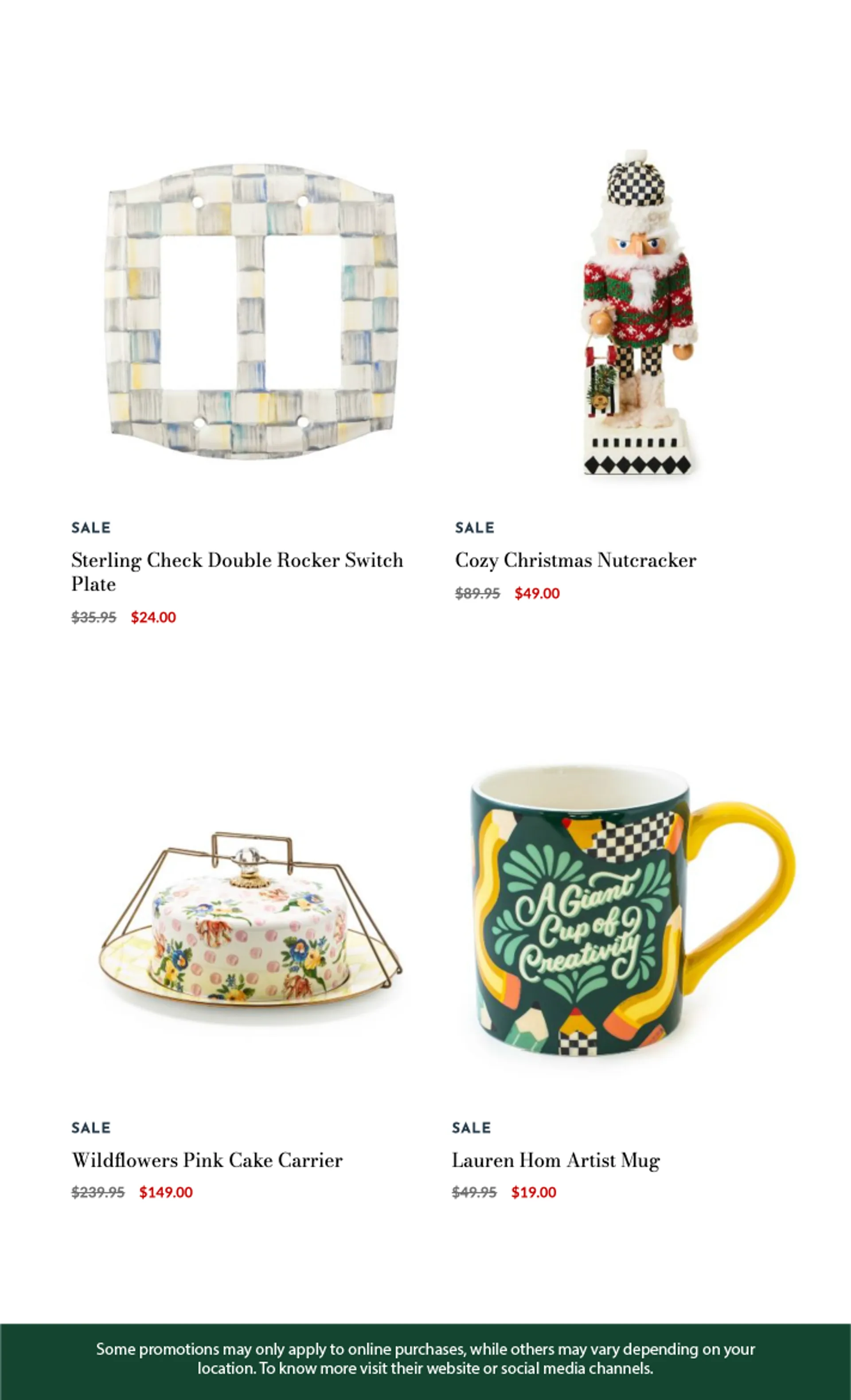 Weekly ad MacKenzie Childs Deals from May 15 to May 31 2025 - Page 4