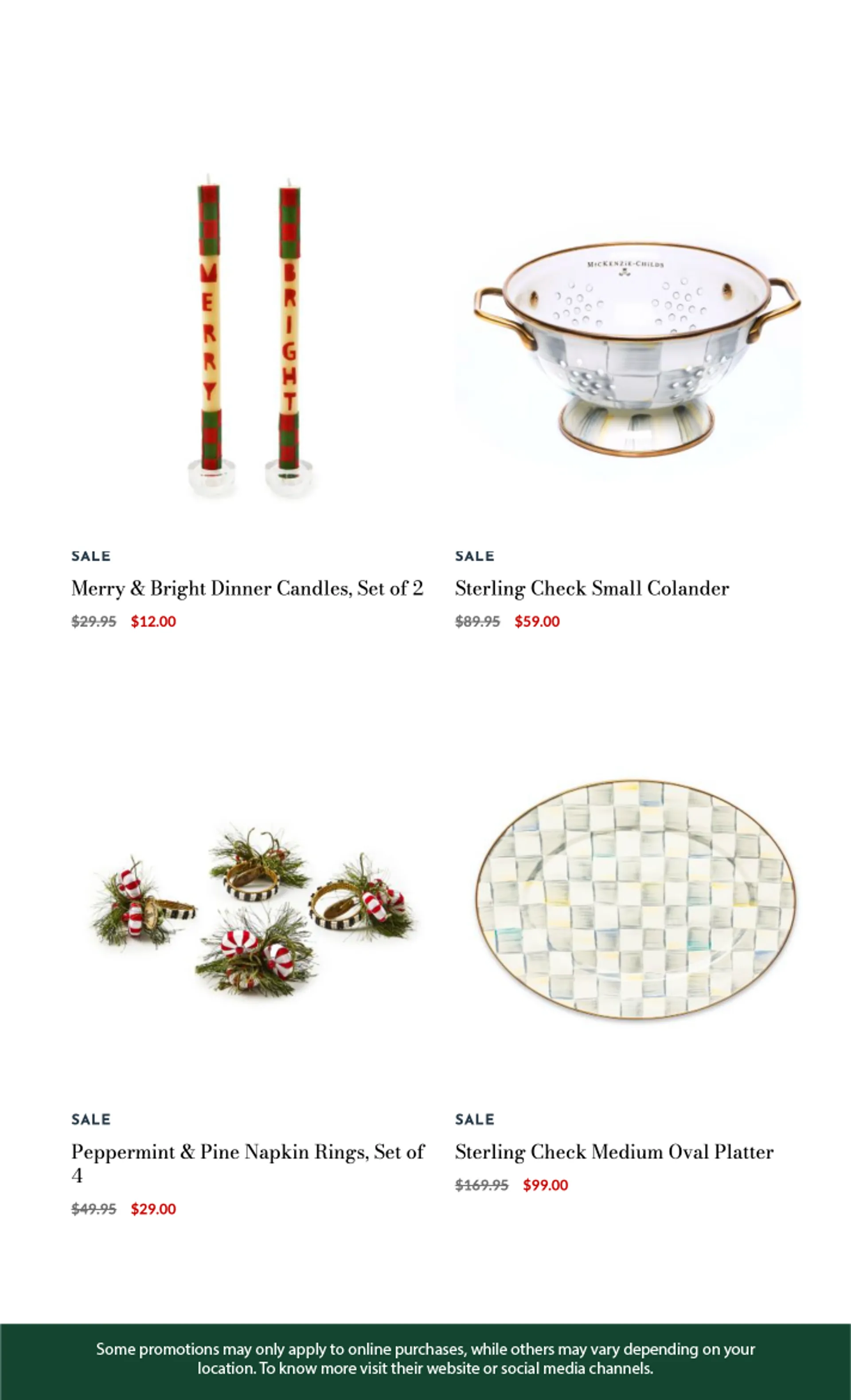 Weekly ad MacKenzie Childs Deals from May 15 to May 31 2025 - Page 3