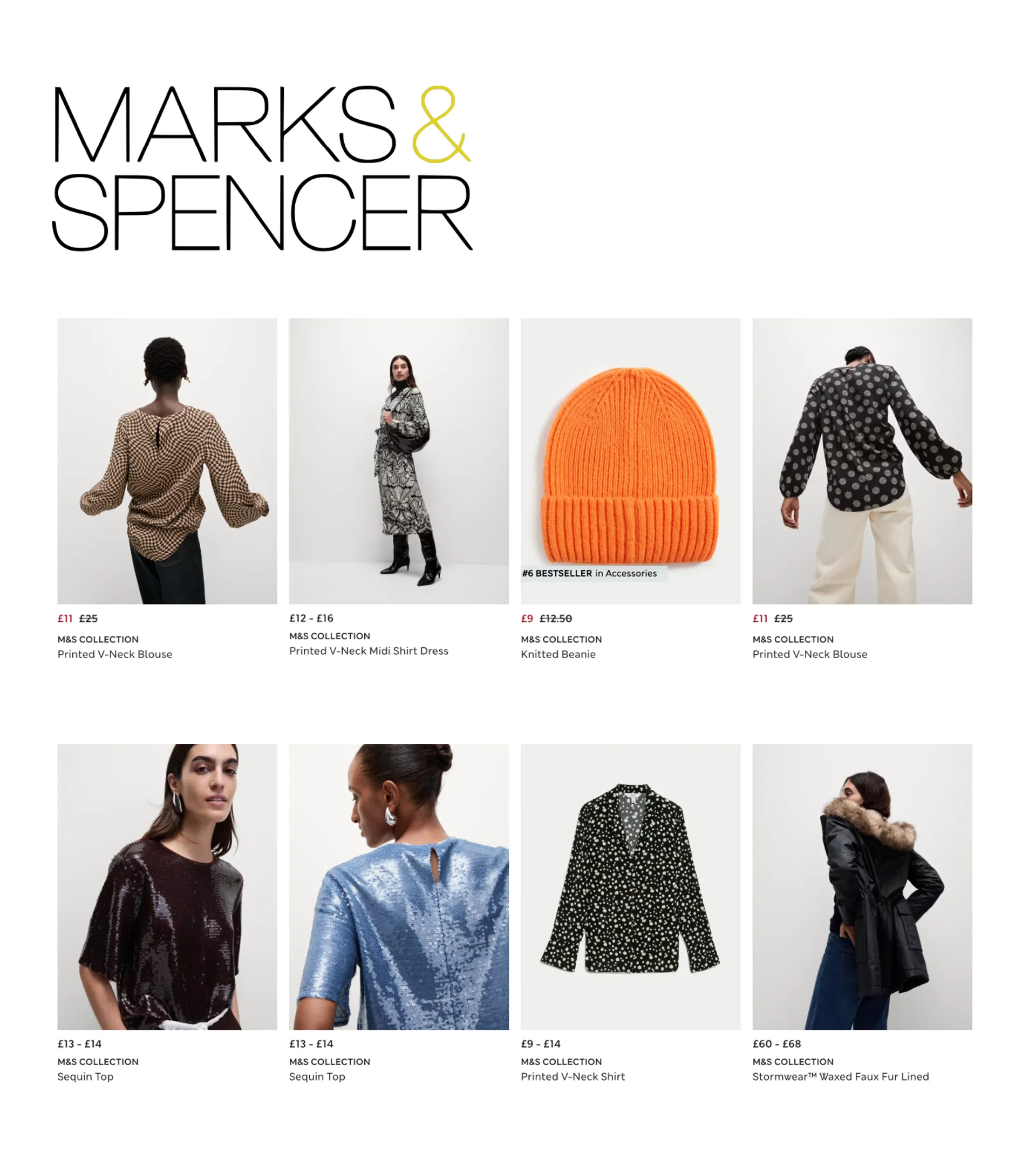 Marks & Spencer's catalog - 2025 from 1 January to 31 January 2025 - Catalogue Page 4