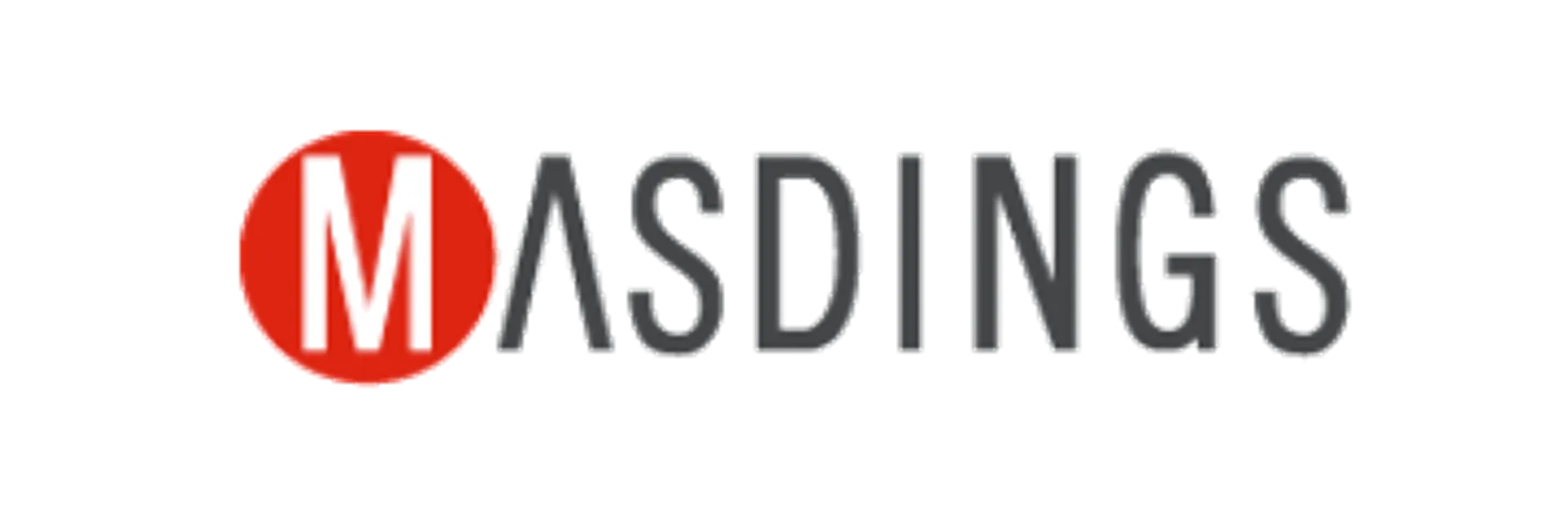 MASDINGS logo. Current catalogue