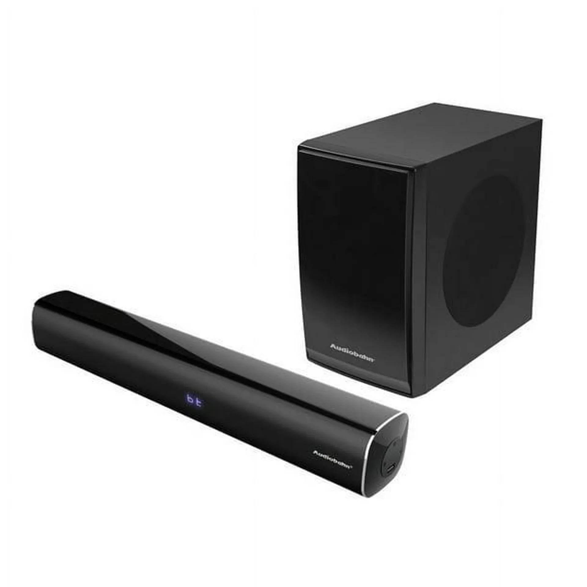 Barra de Sonido con Subwoofer 2.1 Audiobahn ASBAR900PACK